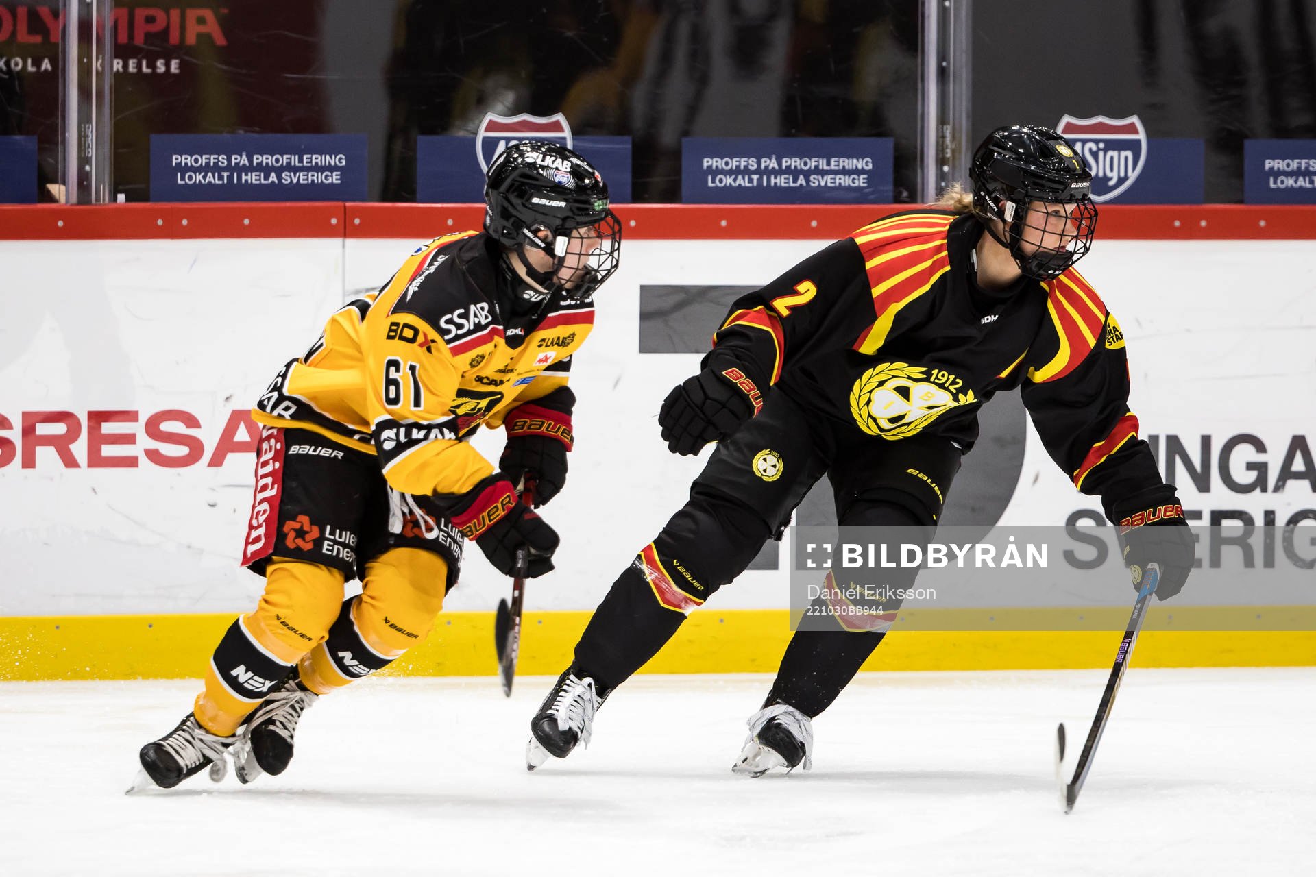 Luleås Lisa Johansson och Brynäs Maja Nylen-Persson