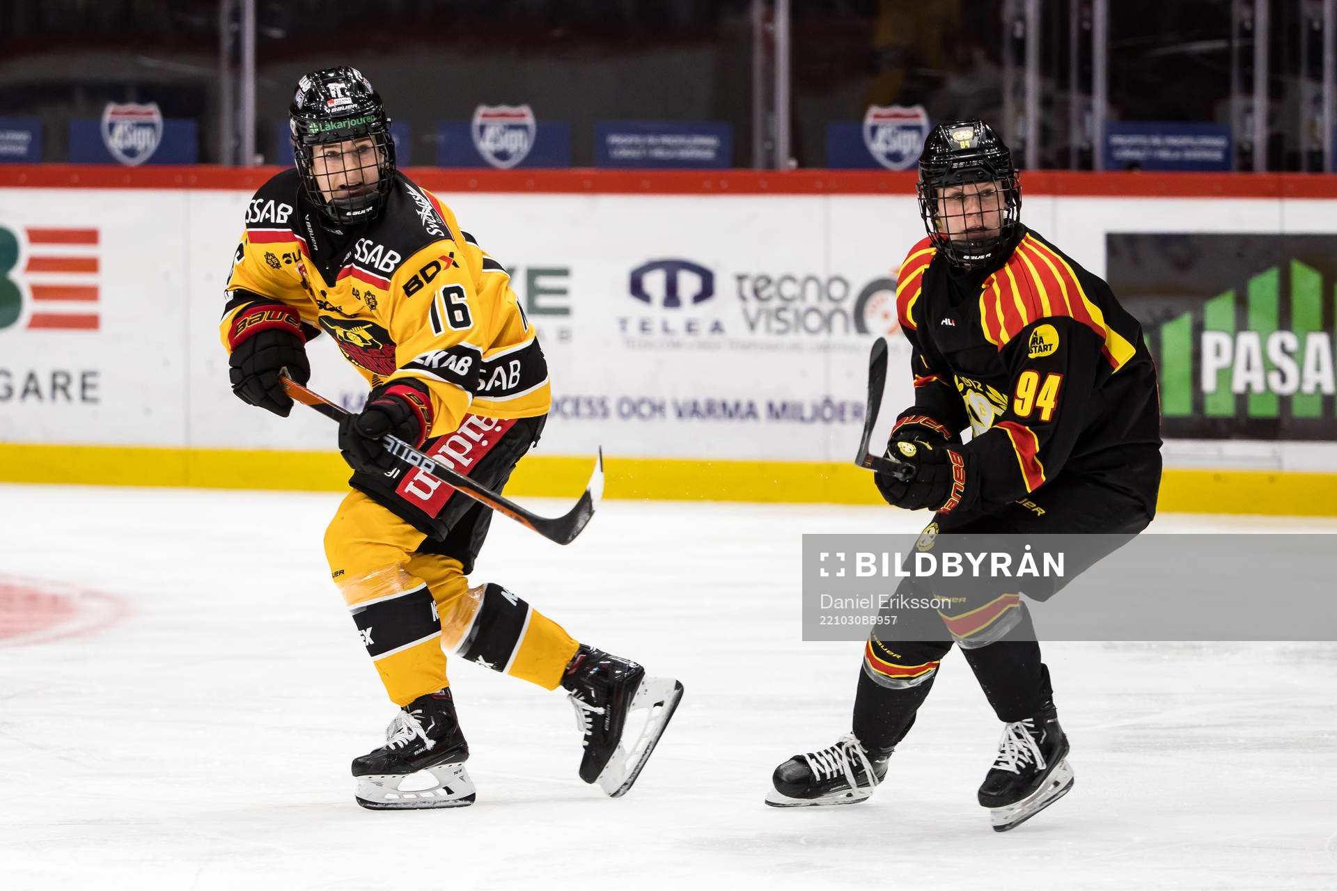 Luleås Petra Nieminen och Brynäs Anna Meixner