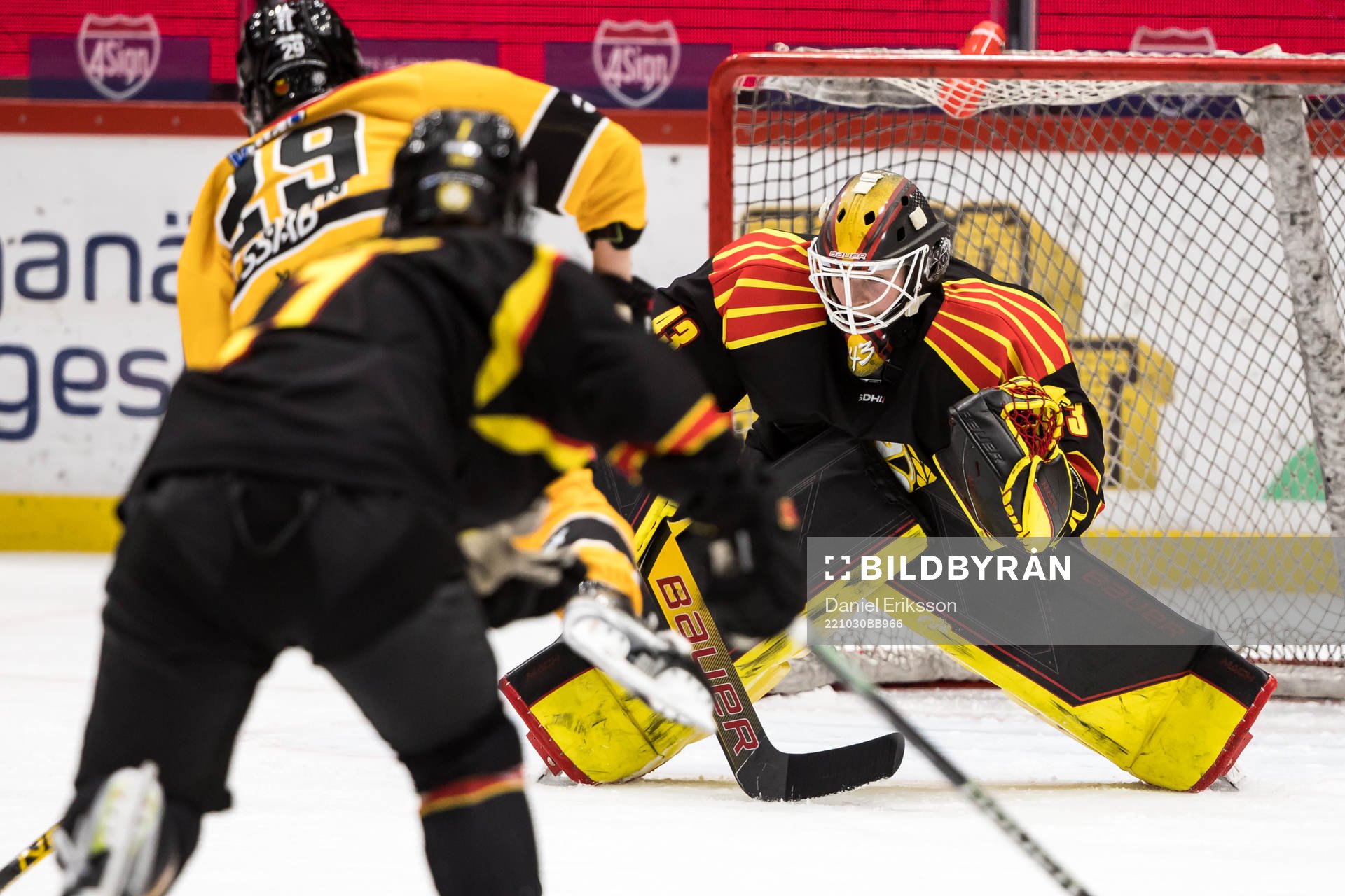 Brynäs målvakt Klara Peslarova