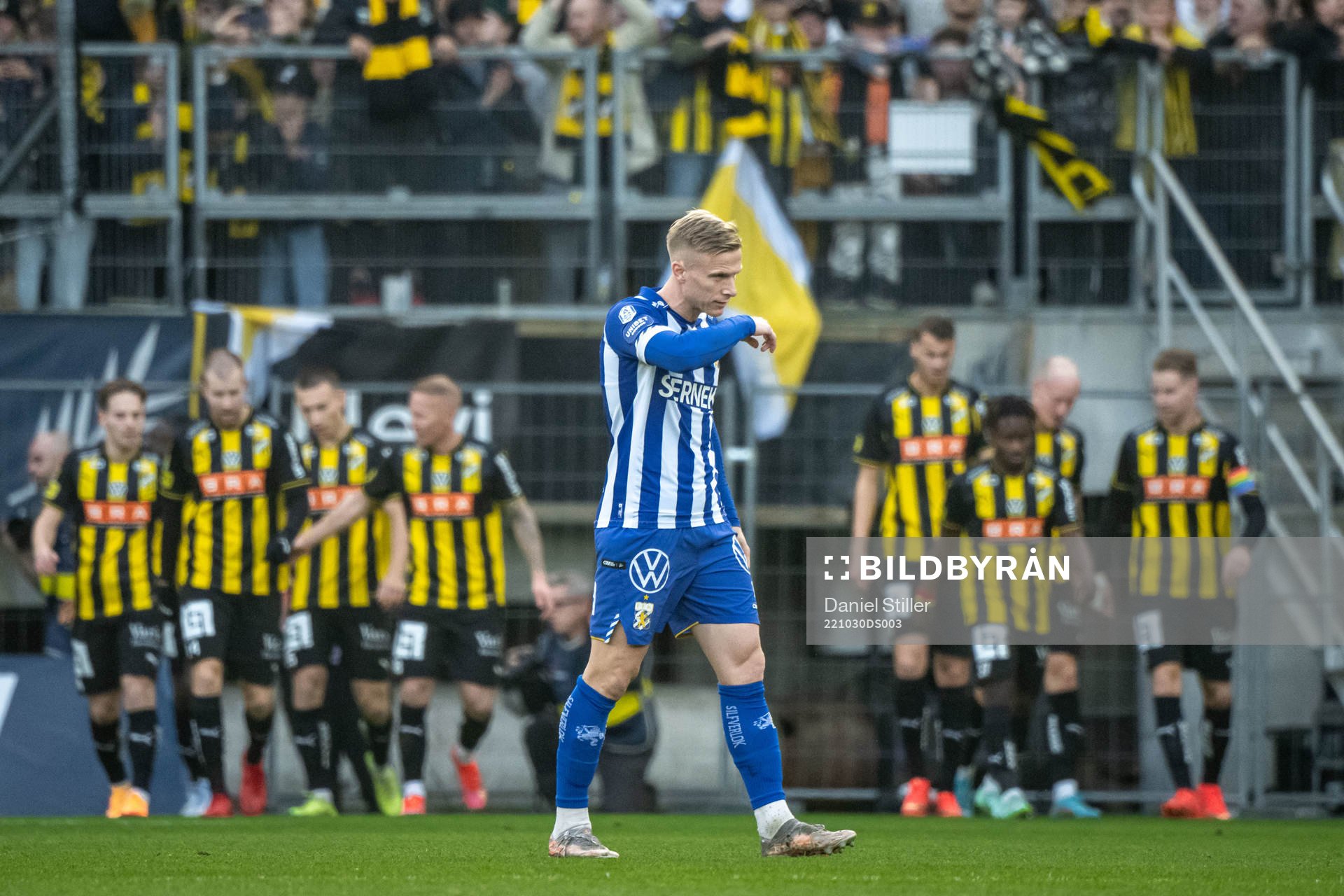 IFK Göteborgs Oscar Wendt droppar