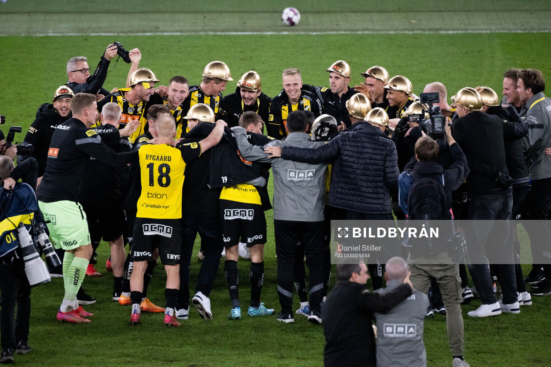 Häcken jublar