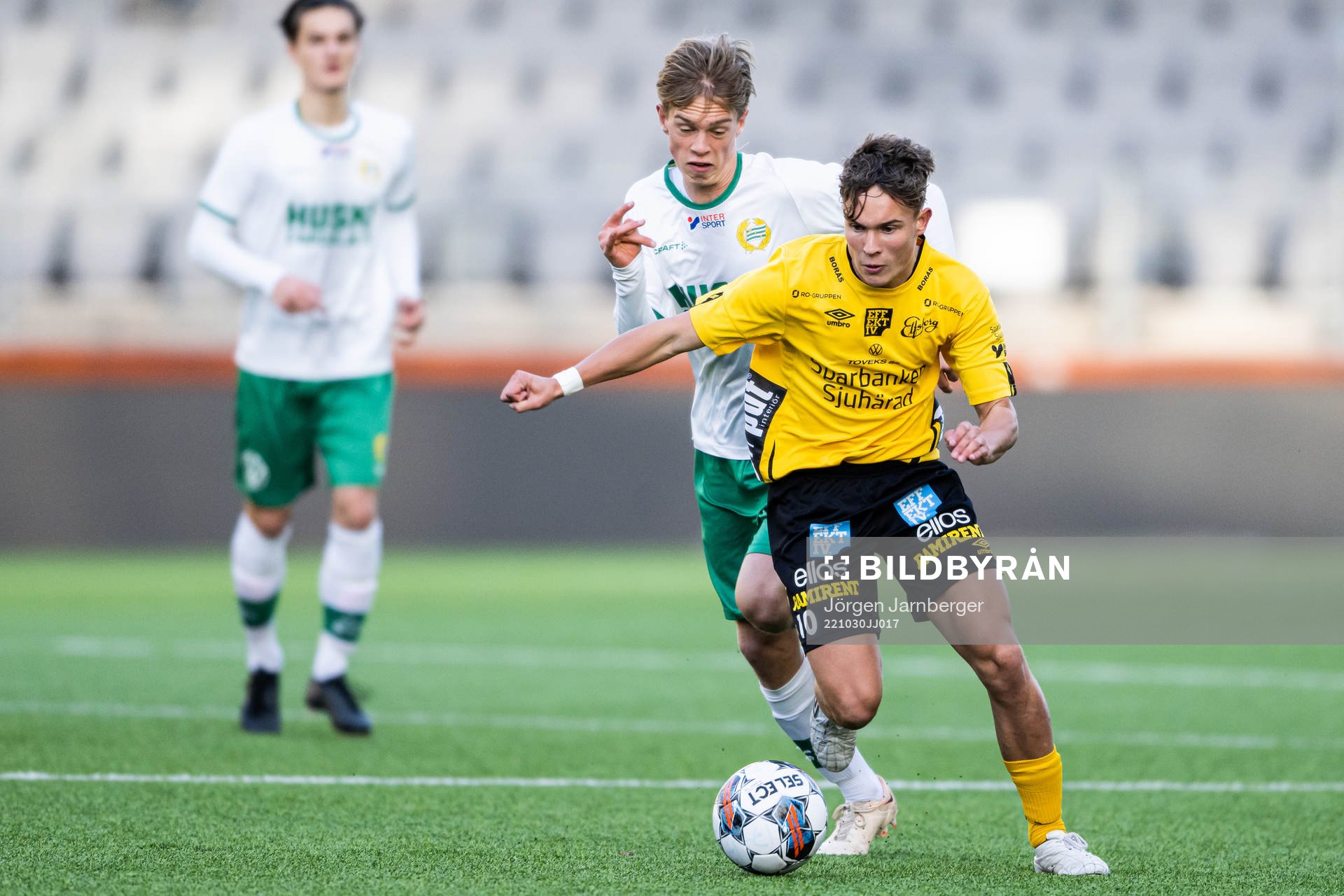 Hammerbys Oscar Steinke Brånby och Elfsborgs Enzo Andren
