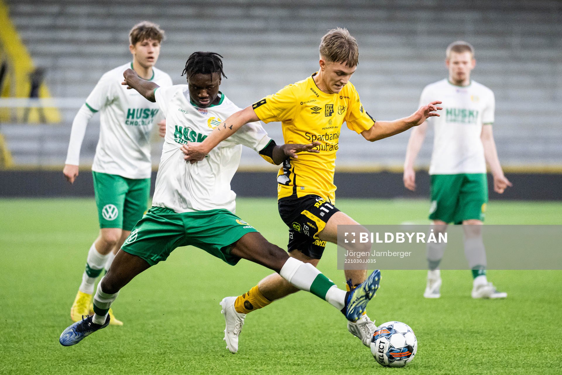 Hammerbys Essayas Lwampindy Bofua och Elfsborgs Theo