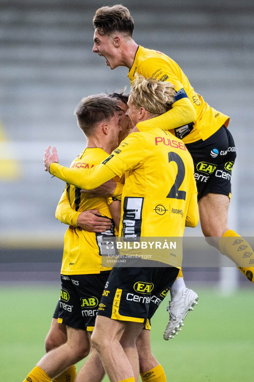 Elfsborgs spelare jublar