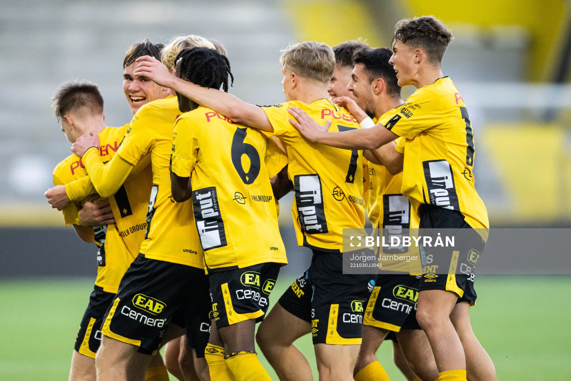 Elfsborgs spelare jublar