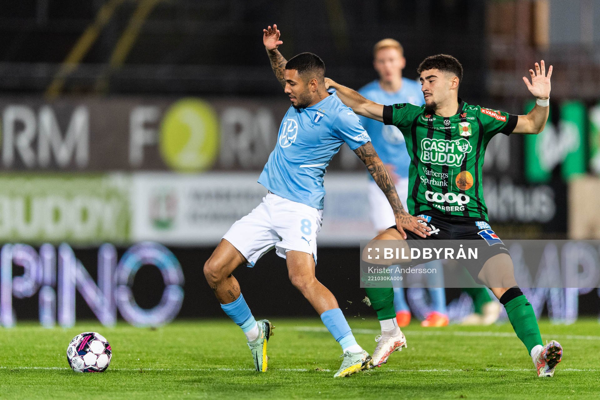 Malmö FFs Malmö FFs och Varbergs Ismet Lushaku