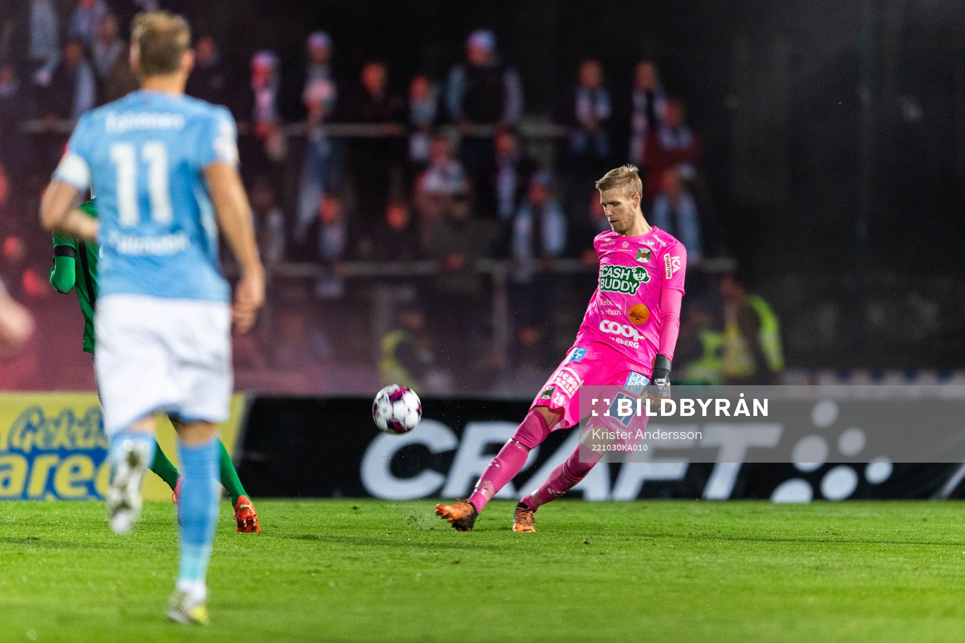 Varbergs målvakt Fredrik Andersson