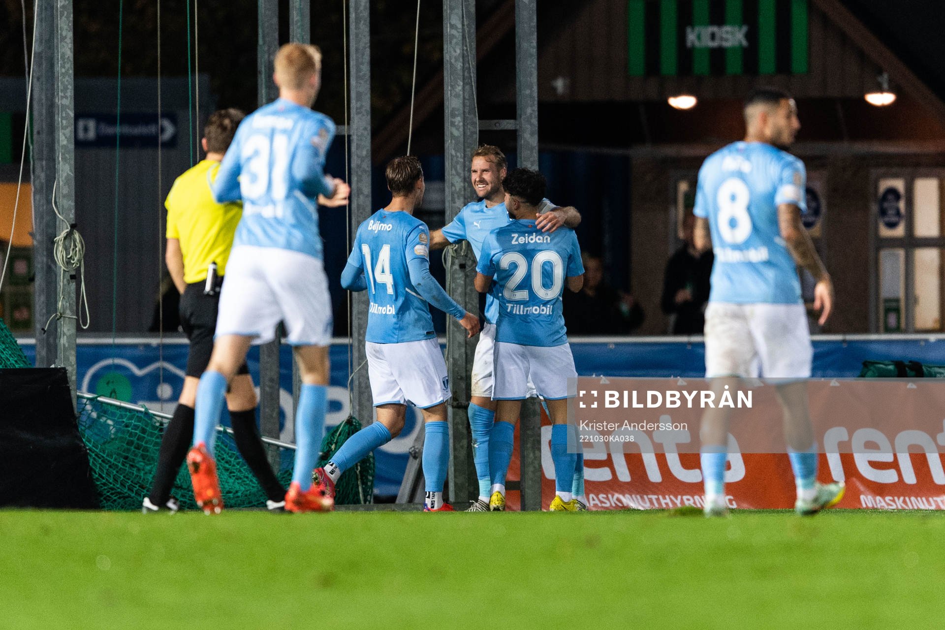 Malmö FFs Ola Toivonen jublar
