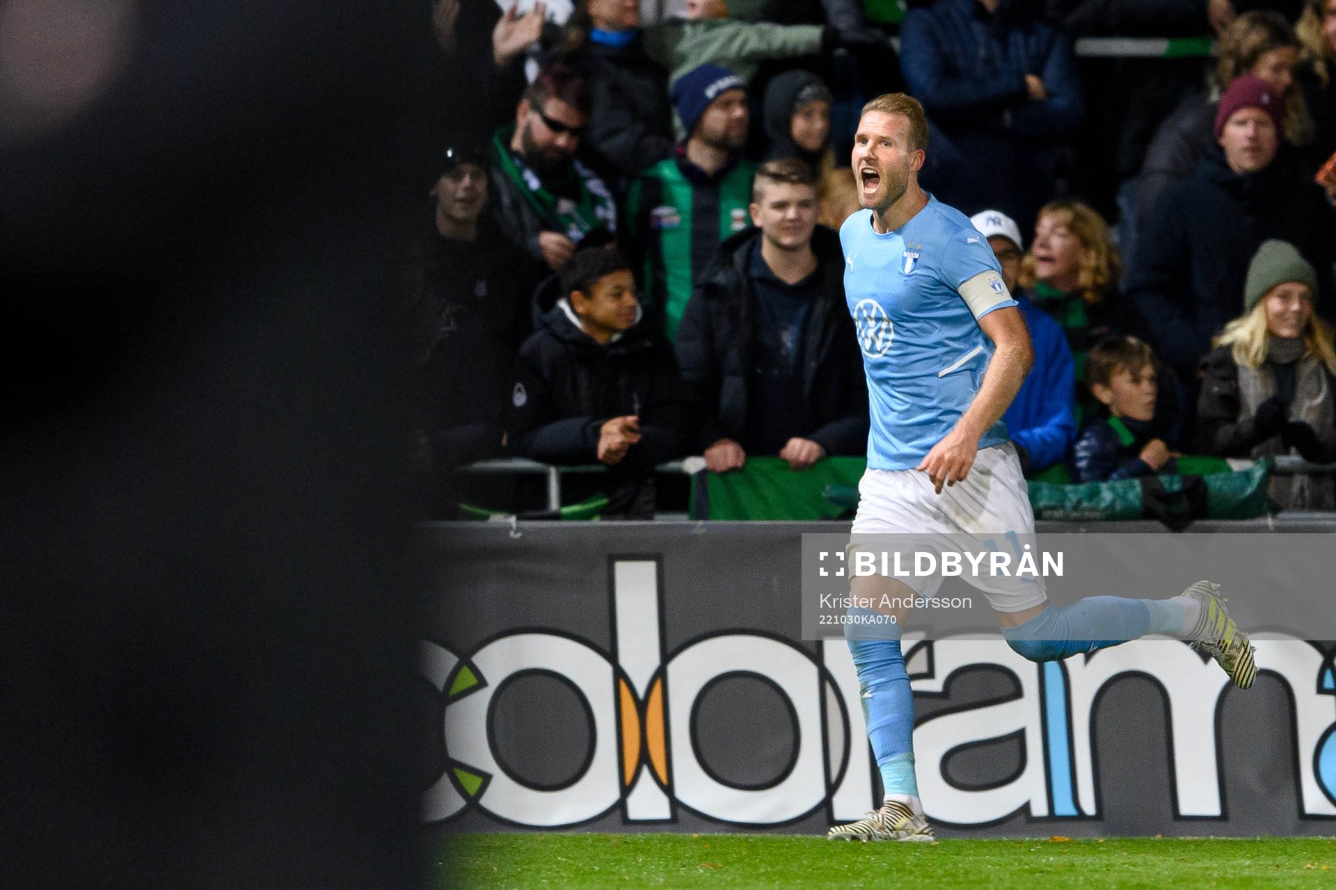 Malmö FFs Ola Toivonen jublar