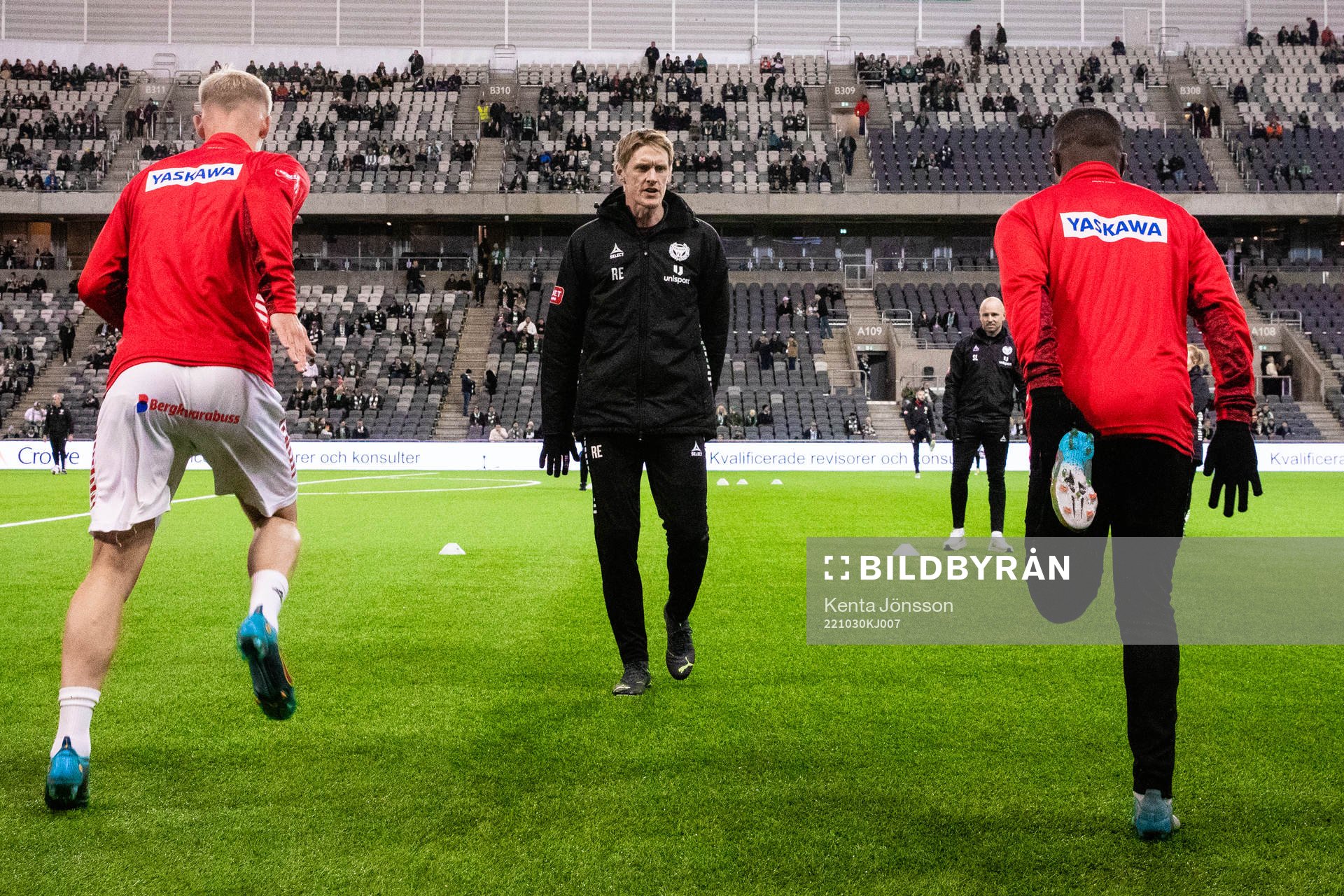 Kalmars assisterande tränare Rasmus Elm