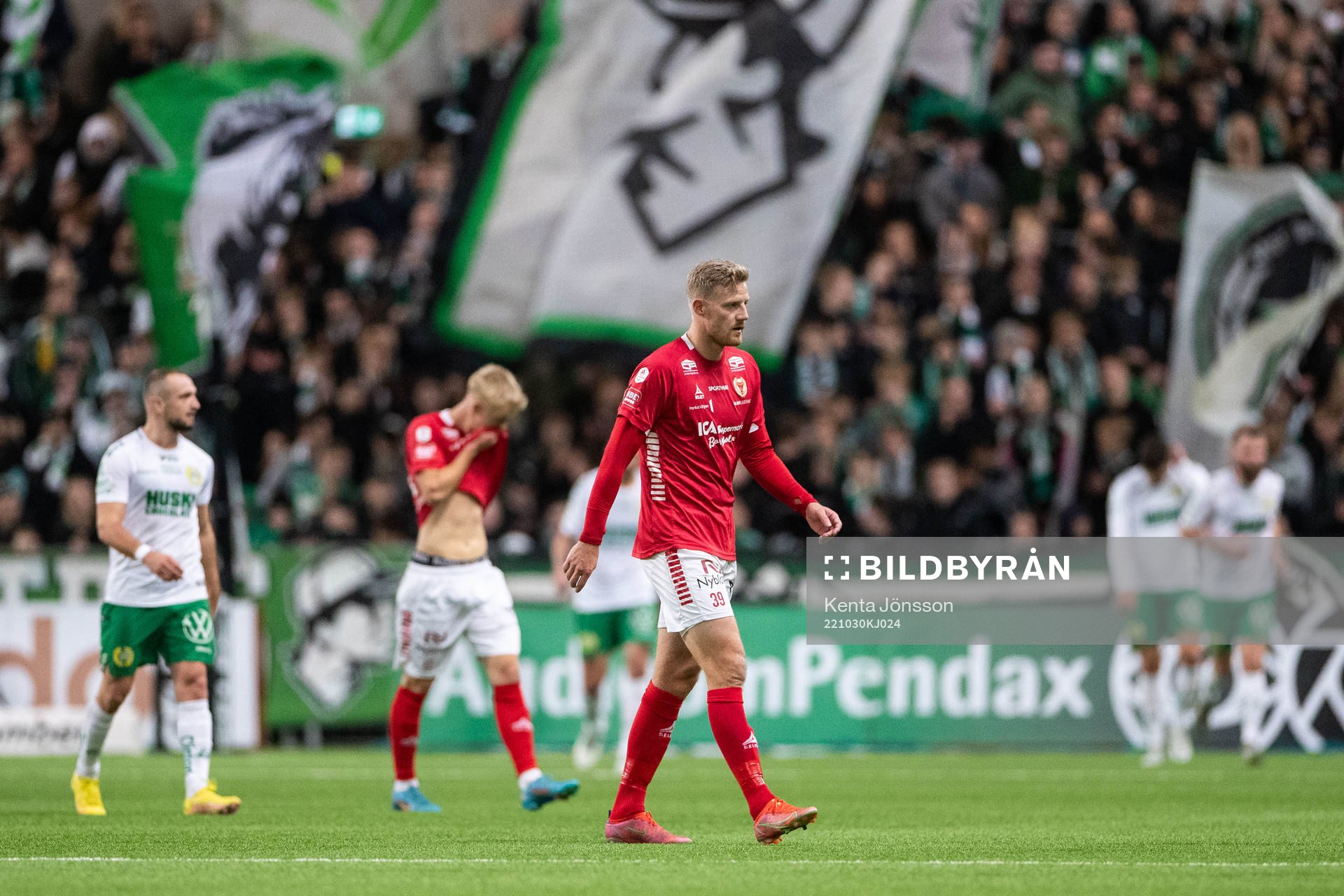 Kalmars Lars Saetra deppar