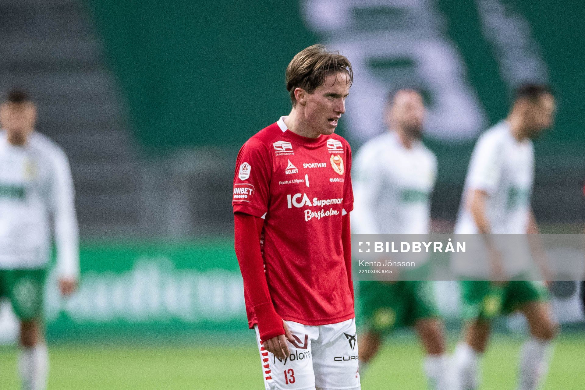 Kalmars Johan Karlsson deppar