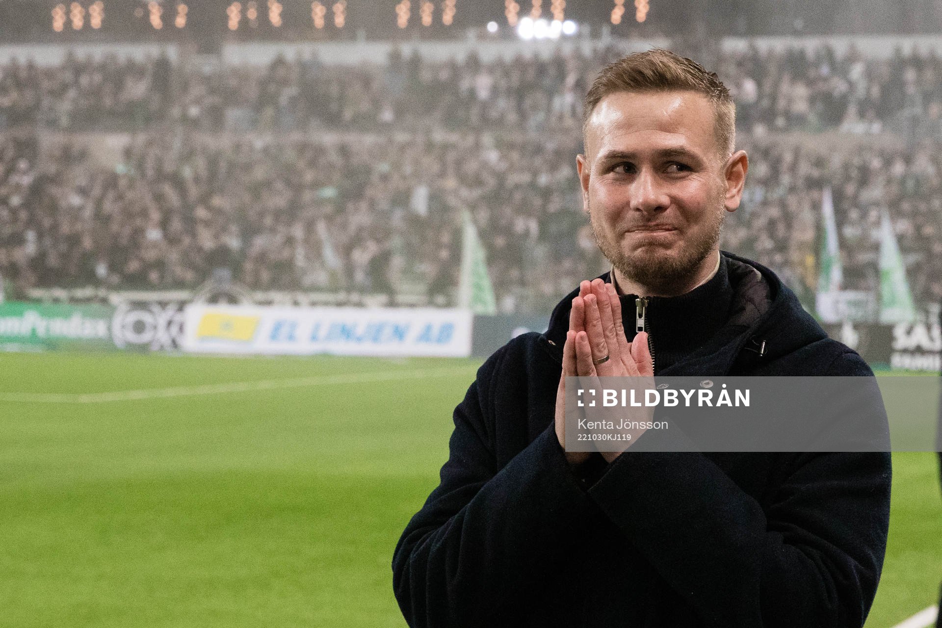 Hammarbys fd spelare Erik Israelsson uppmärksammas