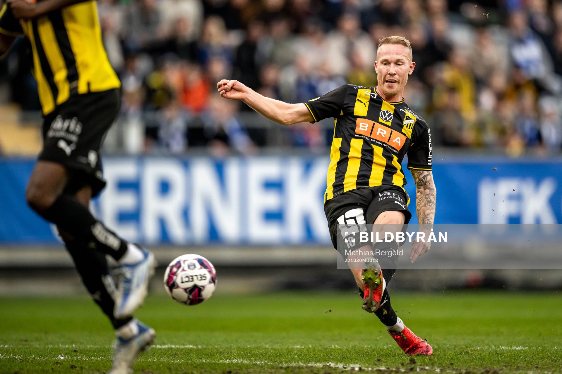 Häckens Mikkel Rygaard Jensen gör 0-3