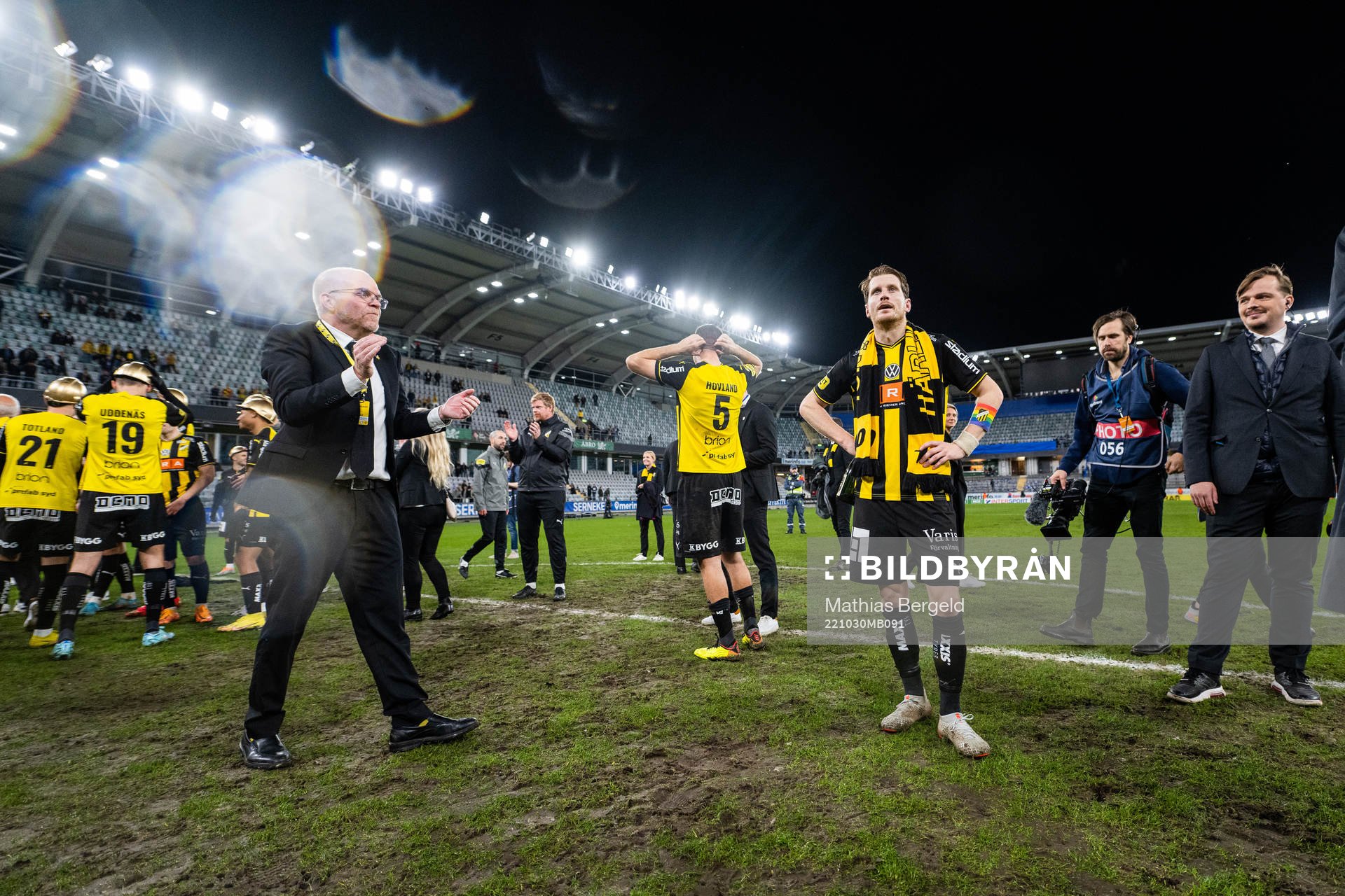 Häckens ordförande Anders Billström och Erik Friberg