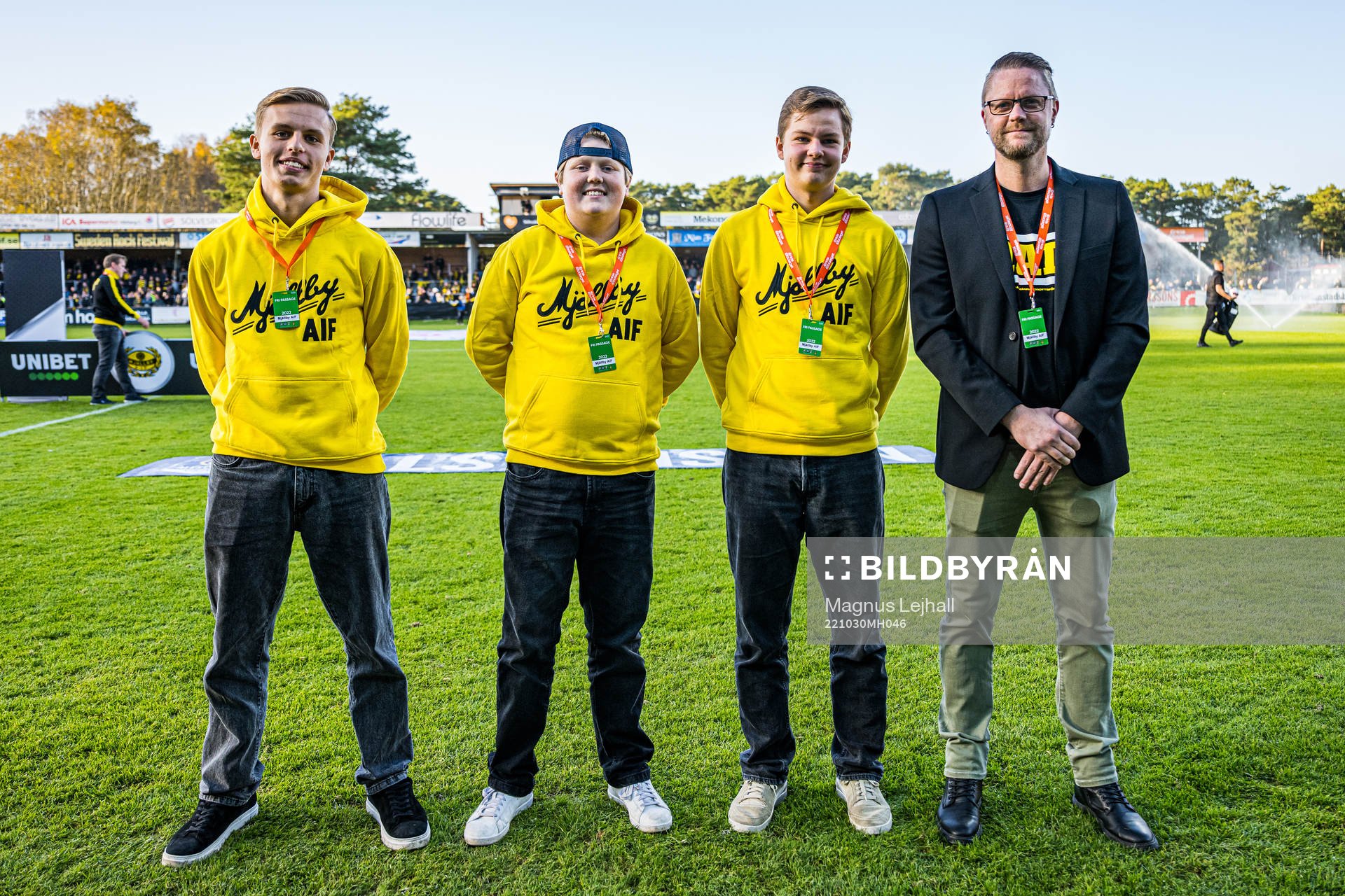 Mjällbys e-sportlag Måns Ramström, Melker Andersson,