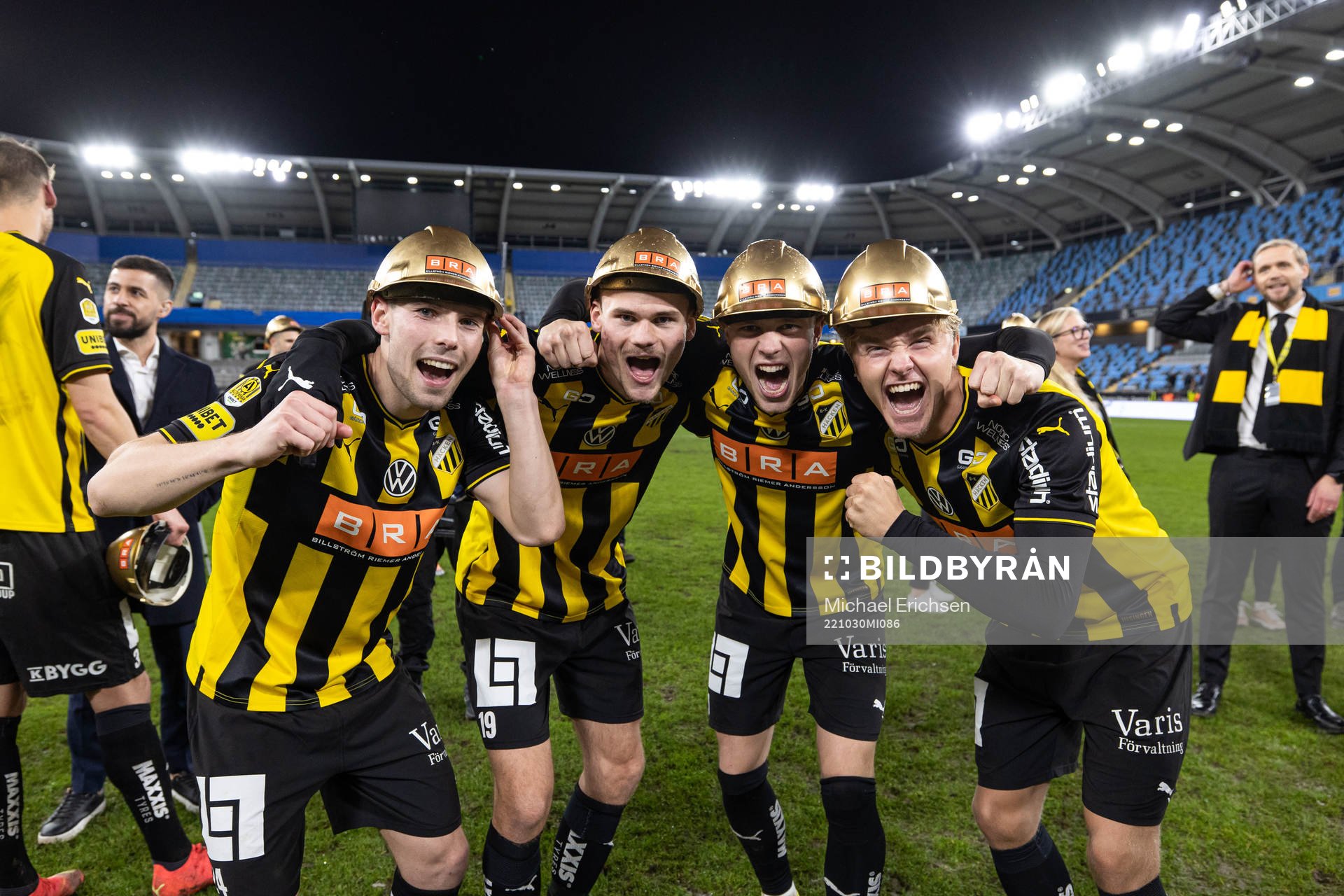Häcken Lars Olden Larsen, Oscar Uddenäs, Tomas Olai
