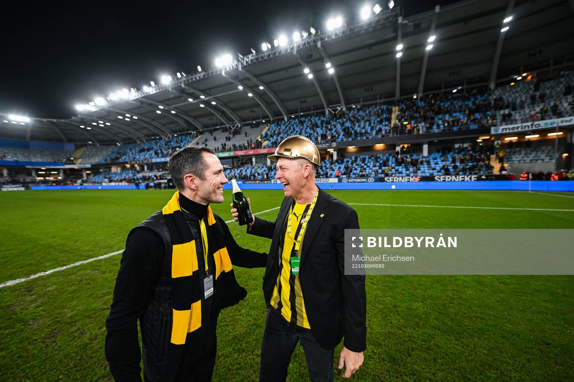 Häckens sportchef Martin Ericsson och tidigare sportchef