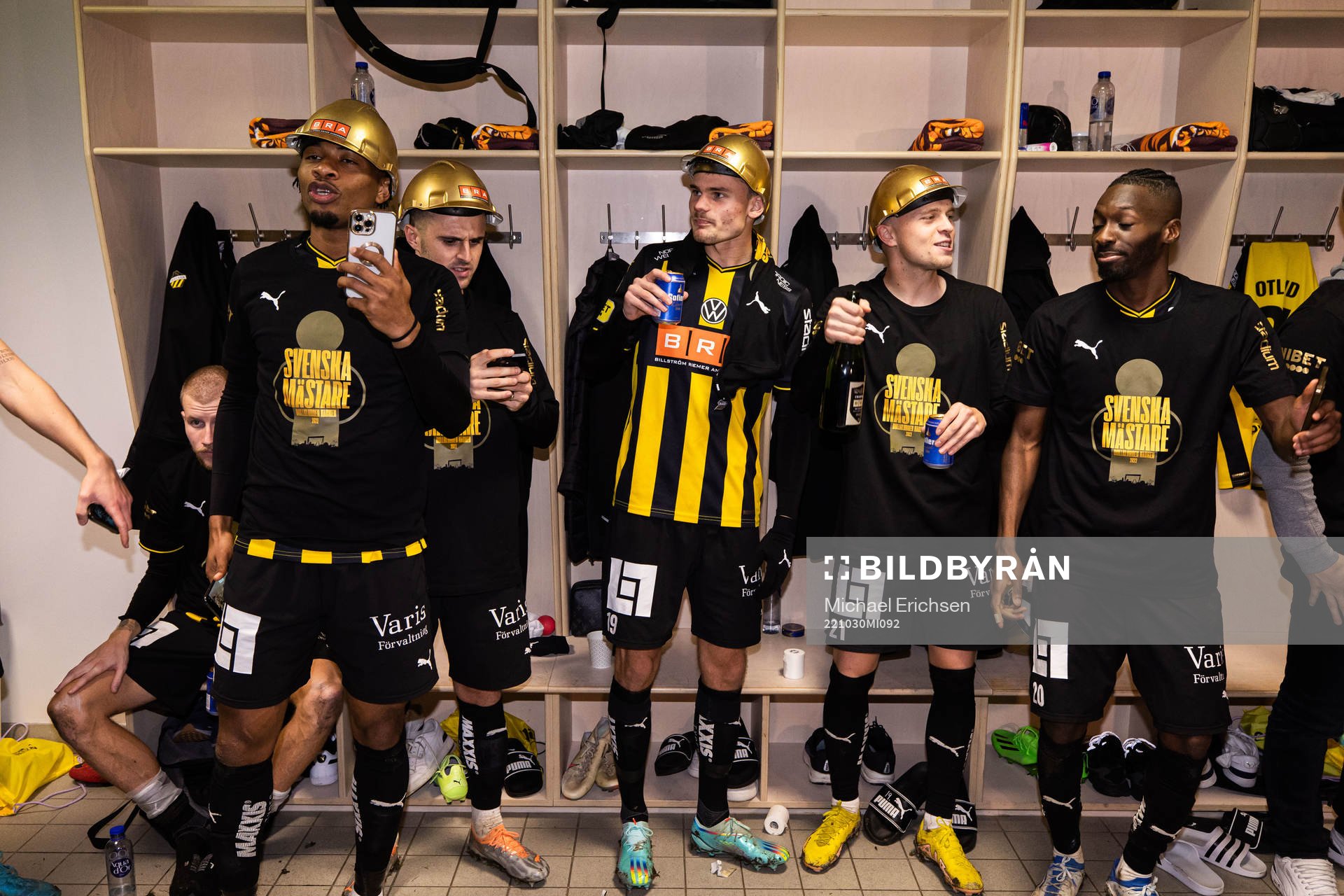Häckens Oscar Uddenäs, Tomas Olai Totland och Blair