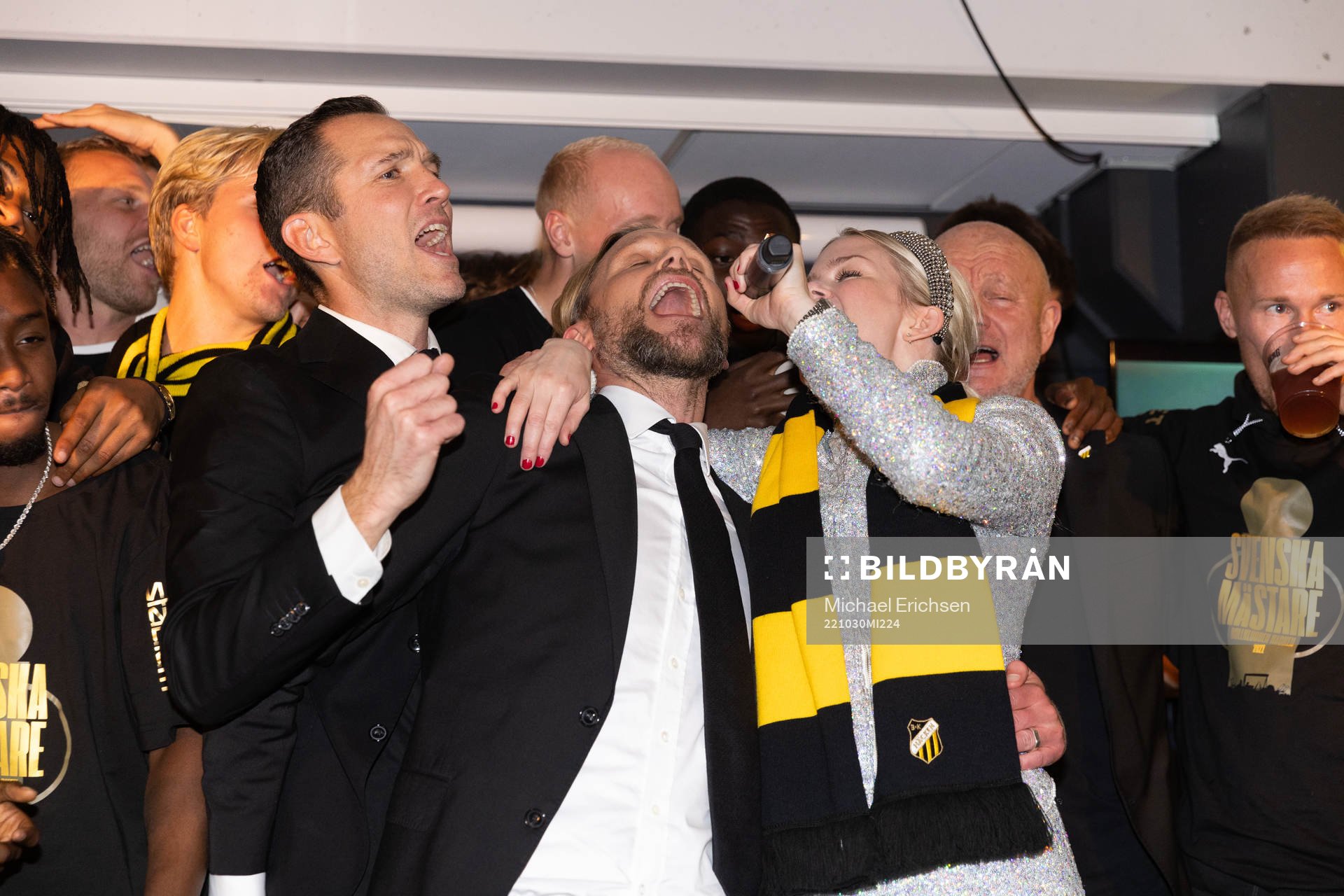 Häckens sportchef Martin Ericsson och klubbchef Marcus