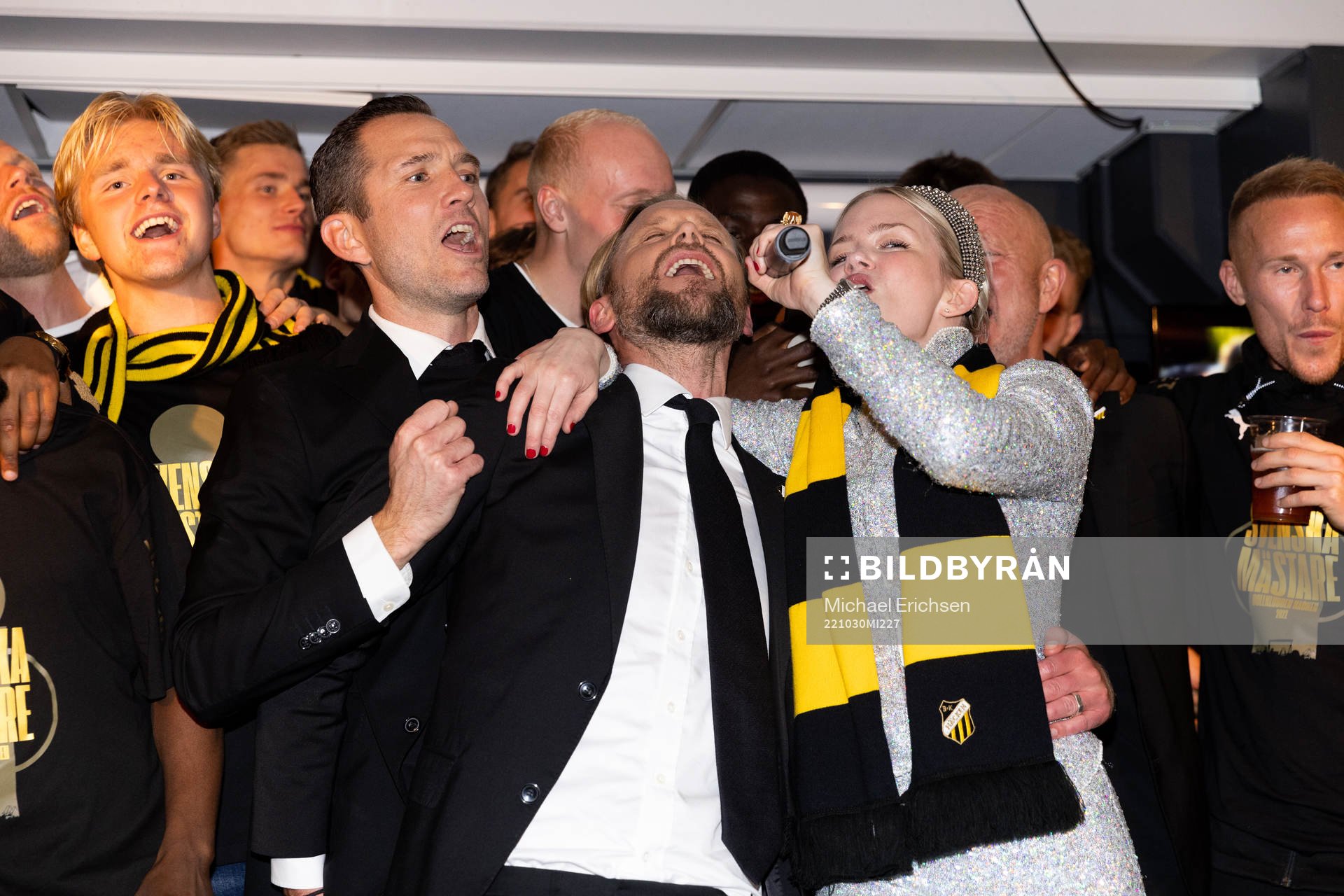 Häckens sportchef Martin Ericsson och klubbchef Marcus