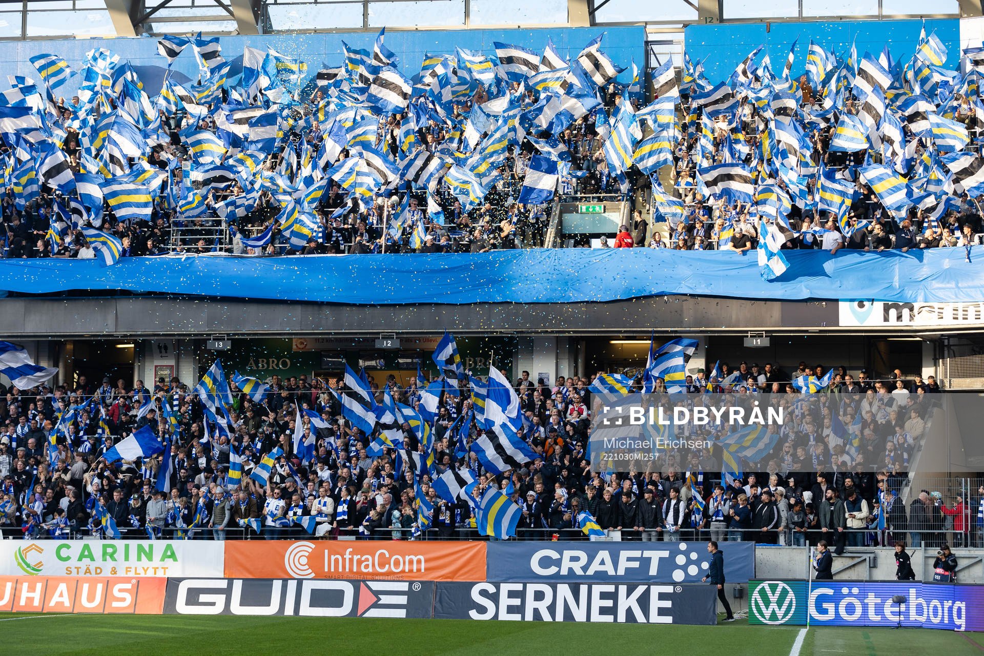 under fotbollsmatchen i Allsvenskan mellan IFK Göteborg