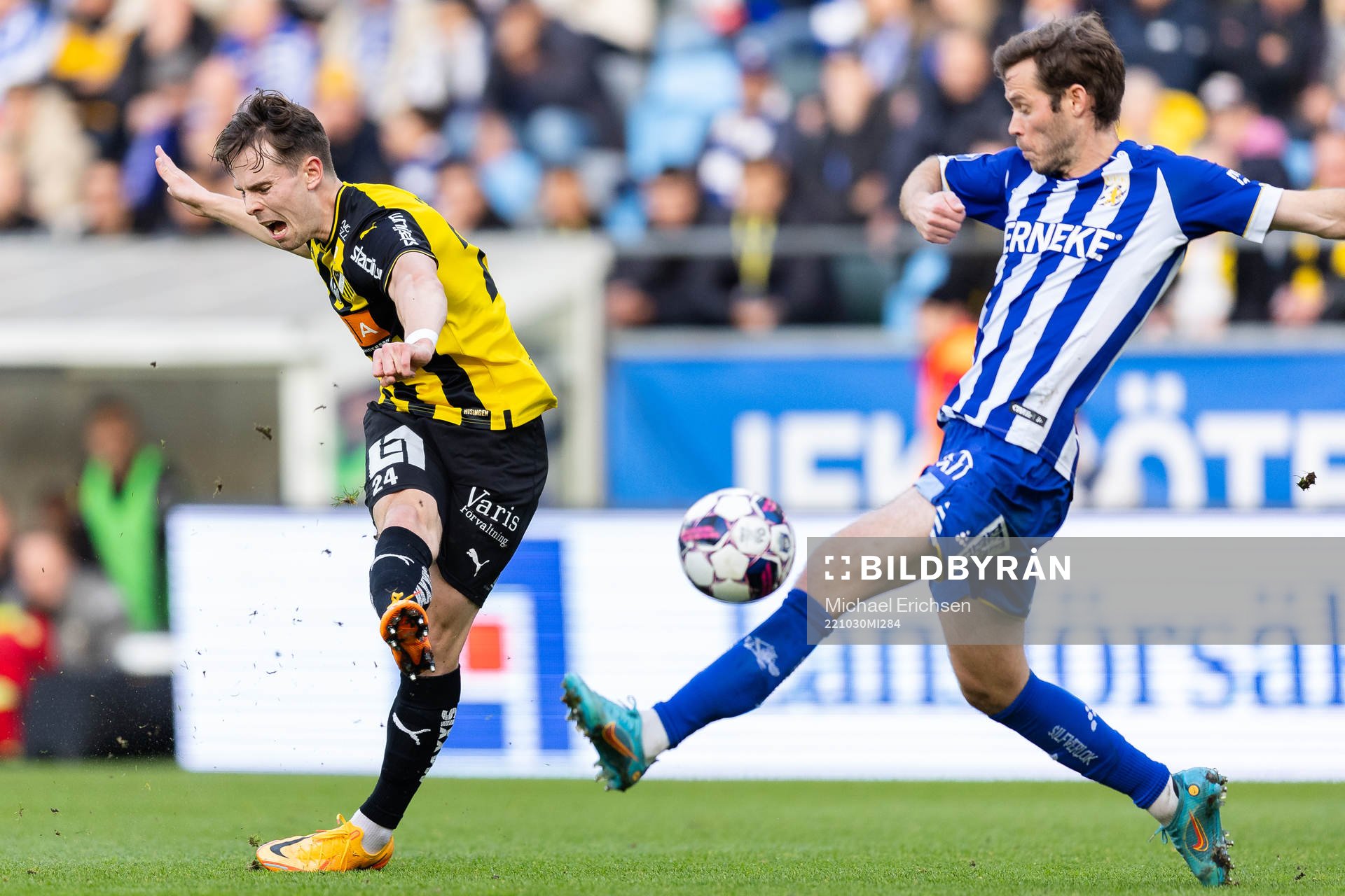 Häckens Lars Olden Larsen och IFK Göteborgs Emil