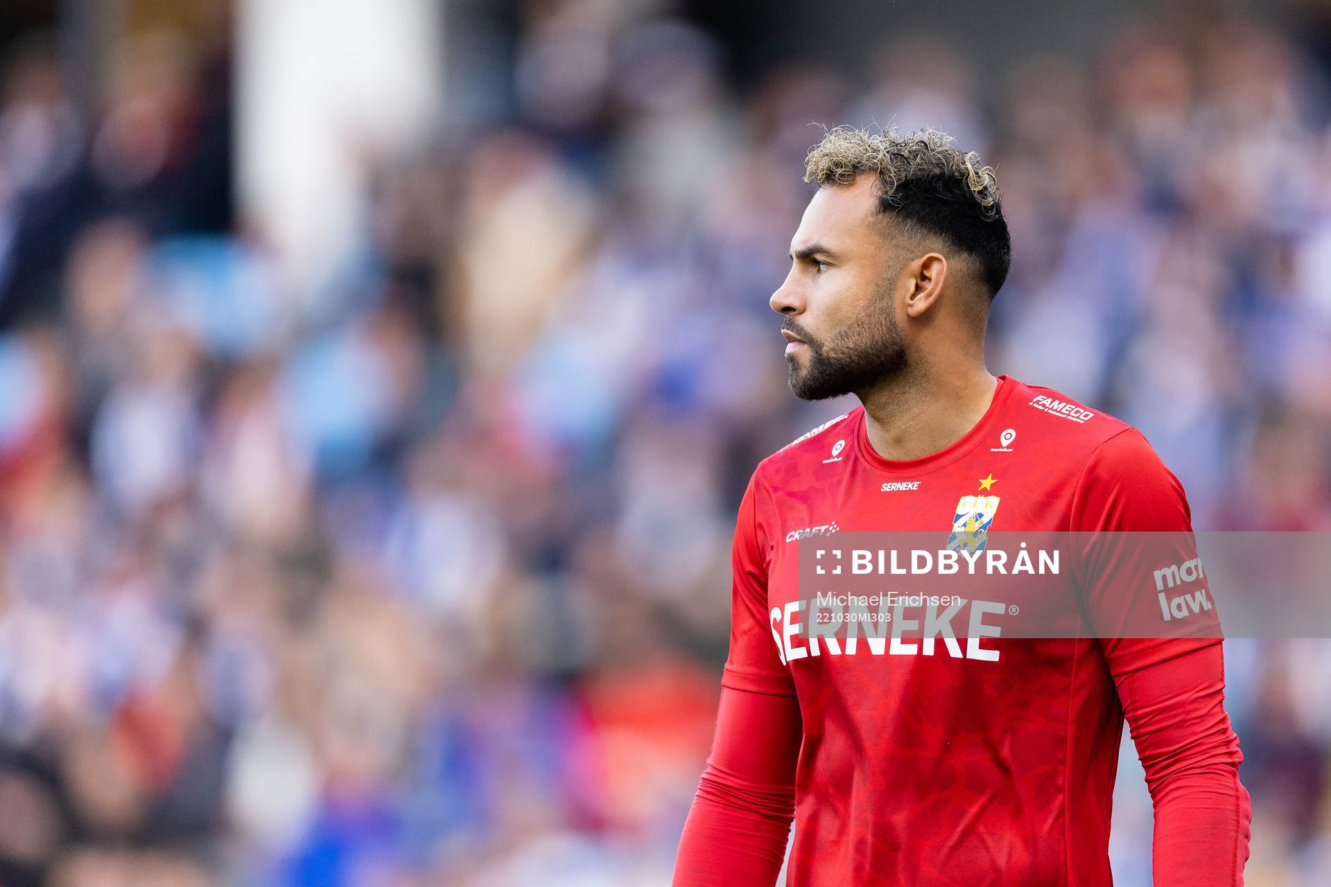 IFK Göteborgs målvakt Warner Hahn