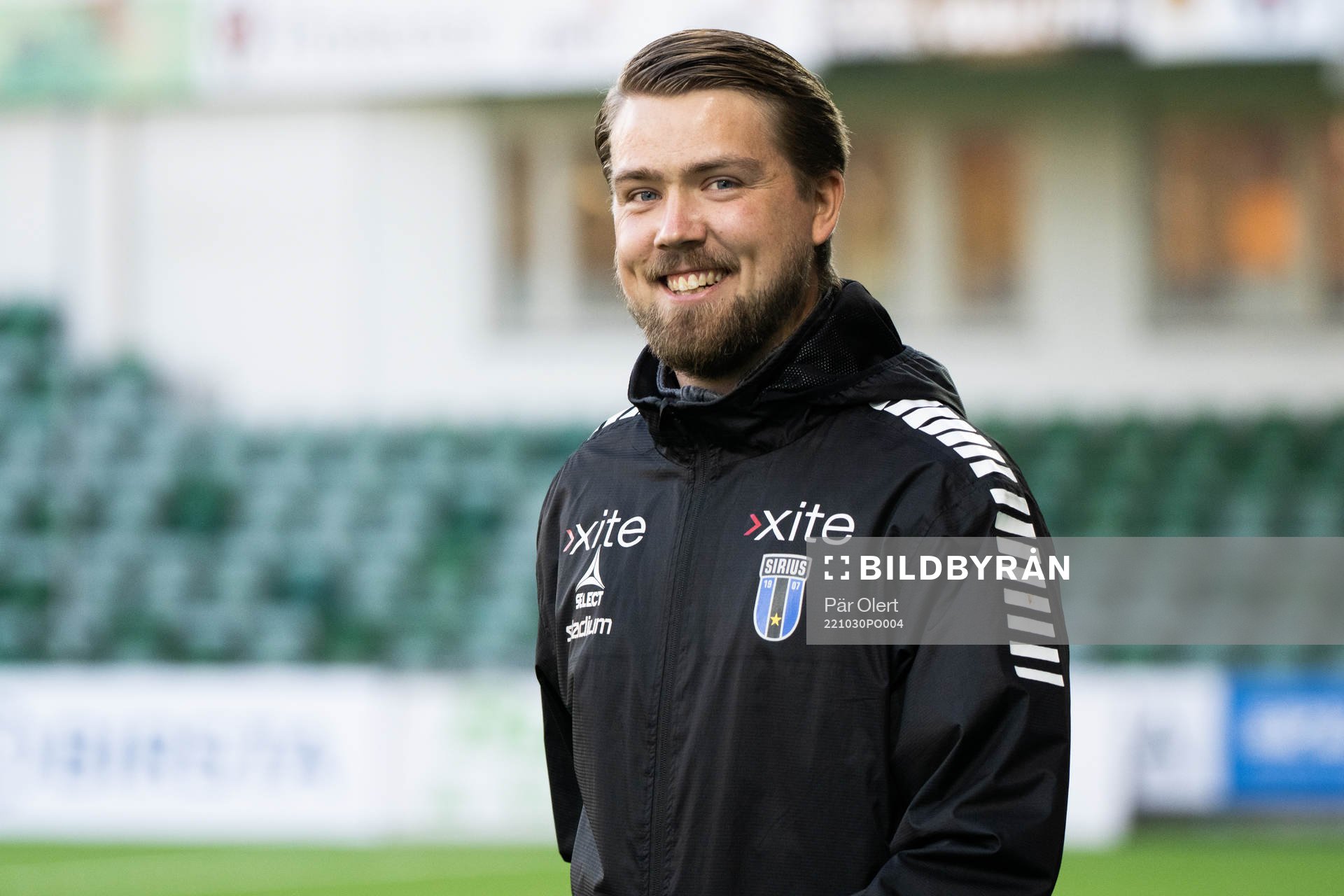 Sirius assisterande tränare Theodor Olsson
