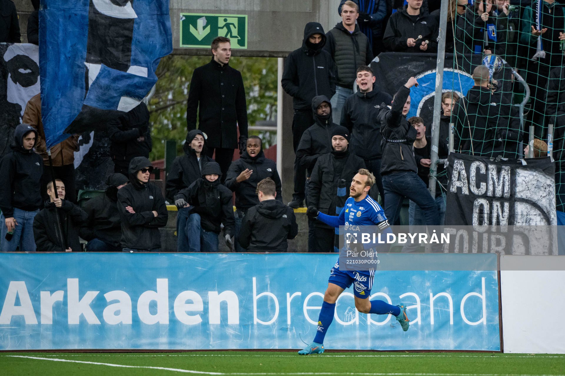 GIF Sundsvalls Pontus Engblom jublar