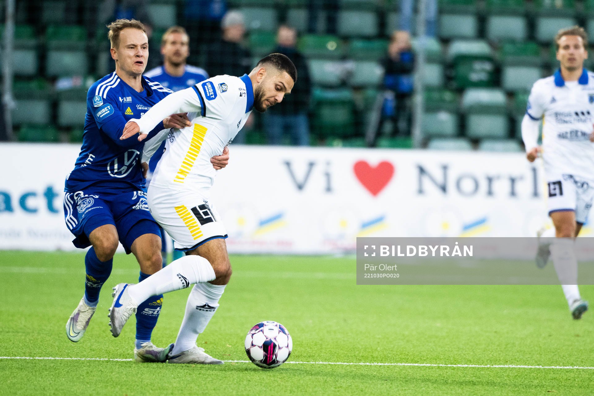 GIF Sundsvalls Saku Ylätupa och Sirius Edi Sylisufaj