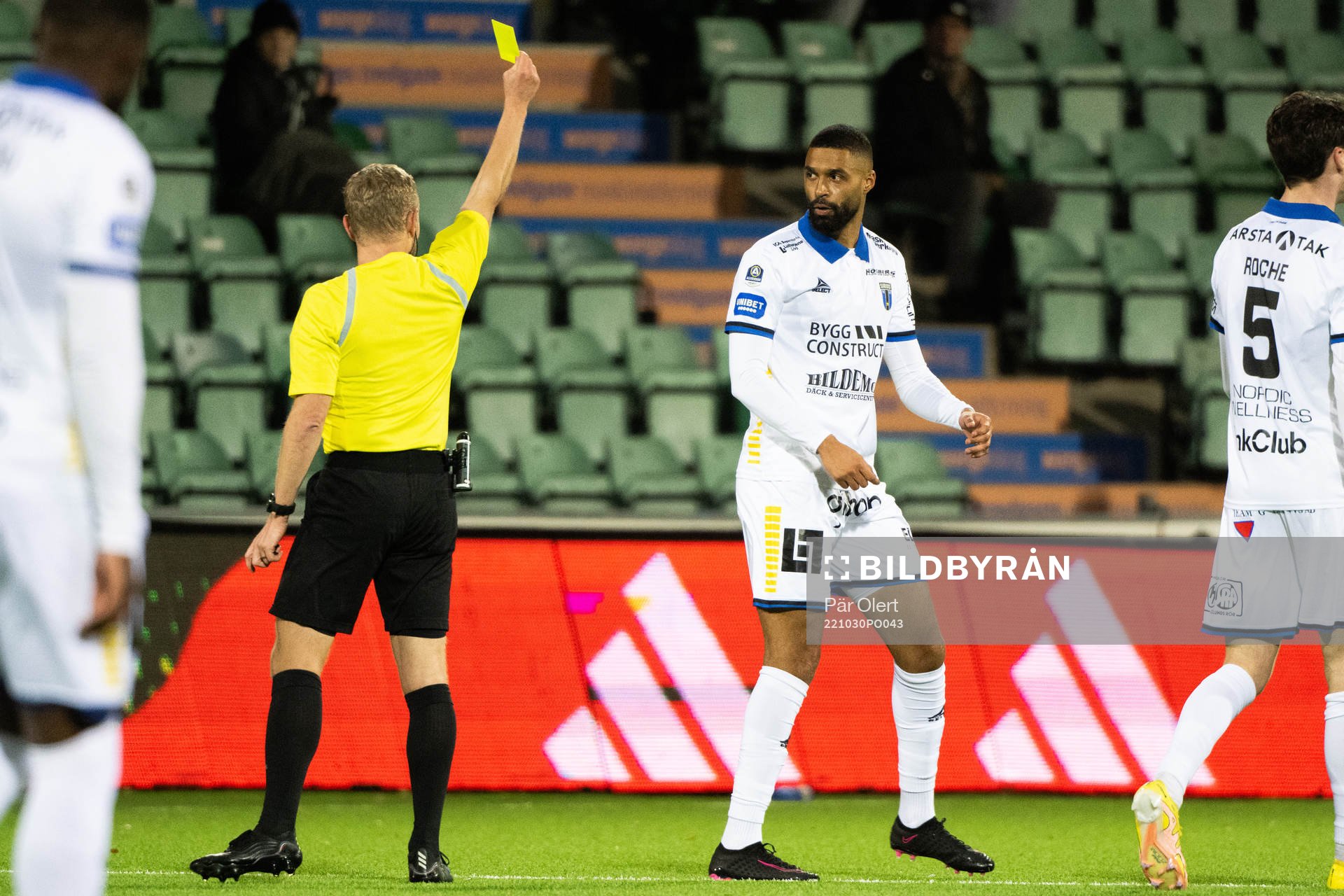 Sirius Kristopher Da Graca får en varning