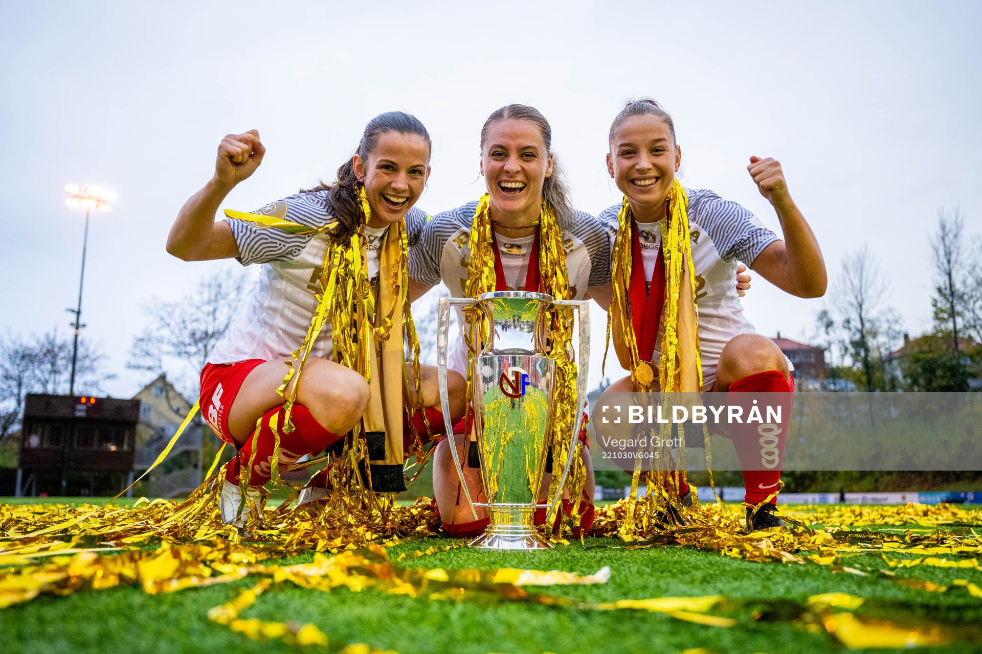 Tuva Hansen, Svava Ros Gudmundsdottir and Rikke Bogetveit