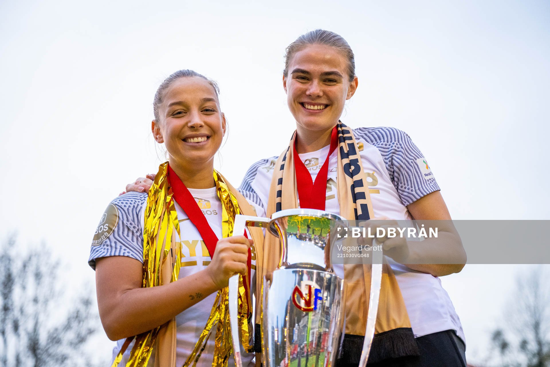Rikke Bogetveit Nygard and Marthine Østenstad of Brann