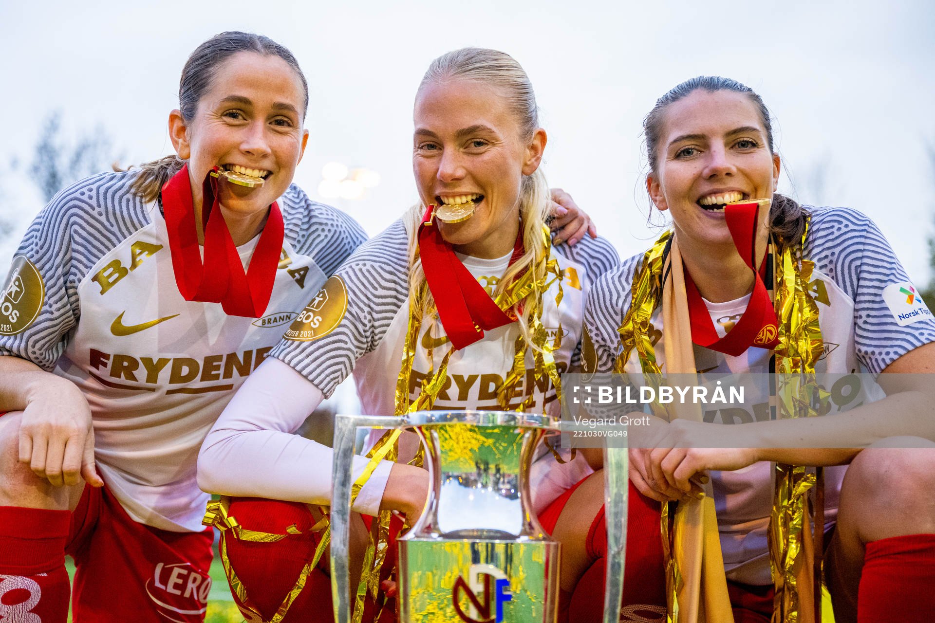 Ingrid Ryland, Guro Bergsvand and Cecilie Redisch Kvamme of