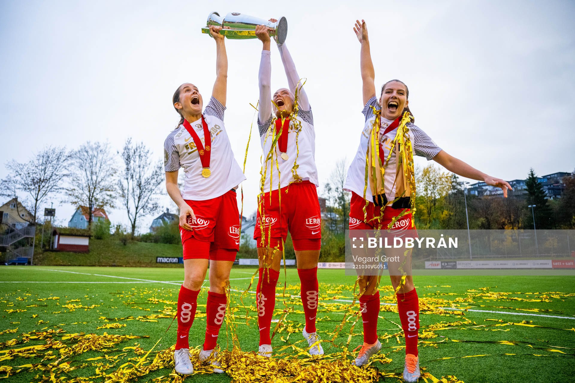 Ingrid Ryland, Guro Bergsvand and Cecilie Redisch Kvamme of