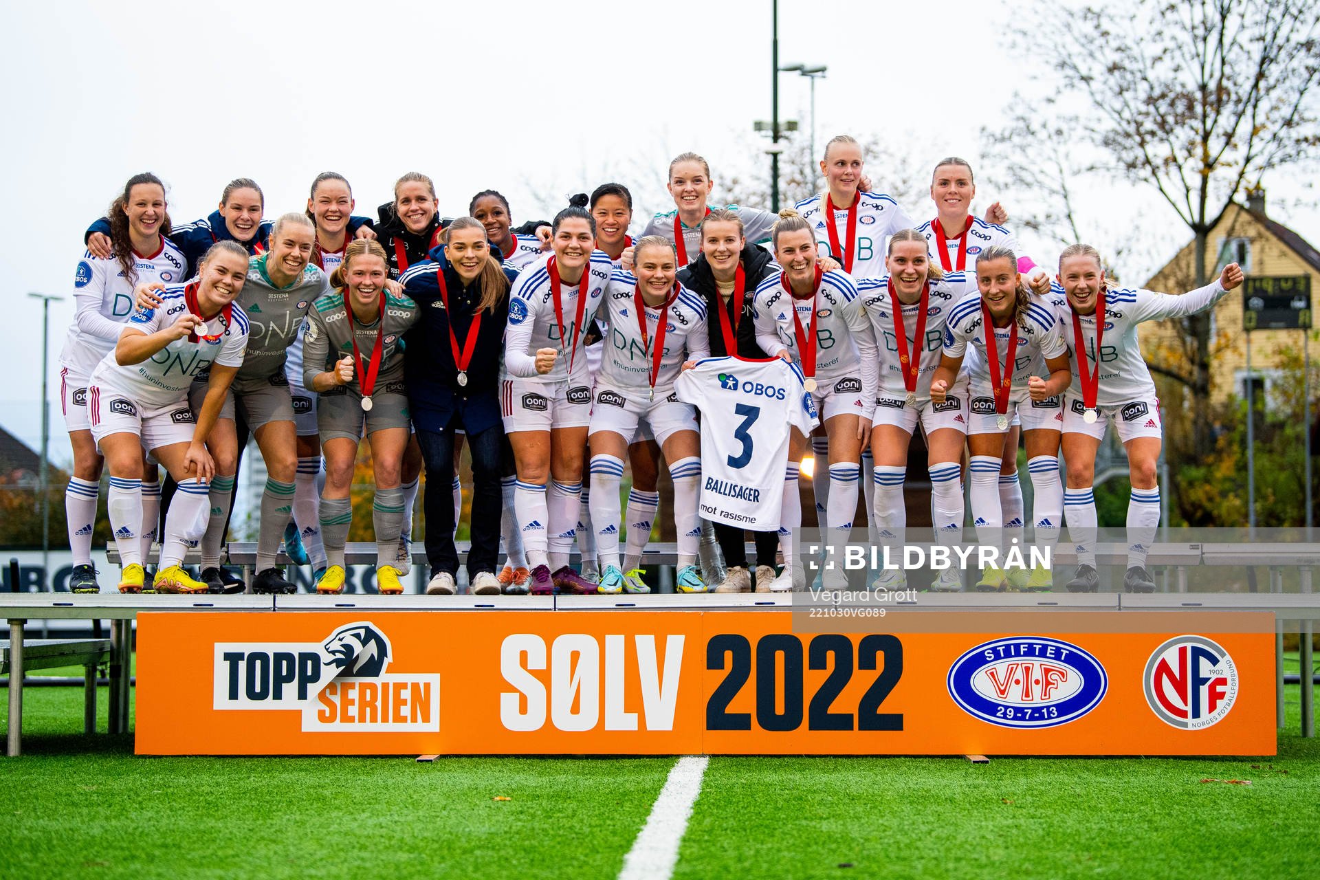 Olaug Tvedten, Andrine Tomter, Janni Bøgild Thomsen, Elise