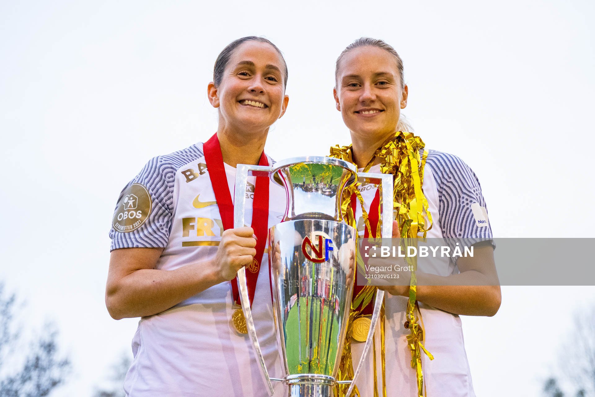 Ingrid Ryland and Lisa Fjeldstad Naalsund of Brann
