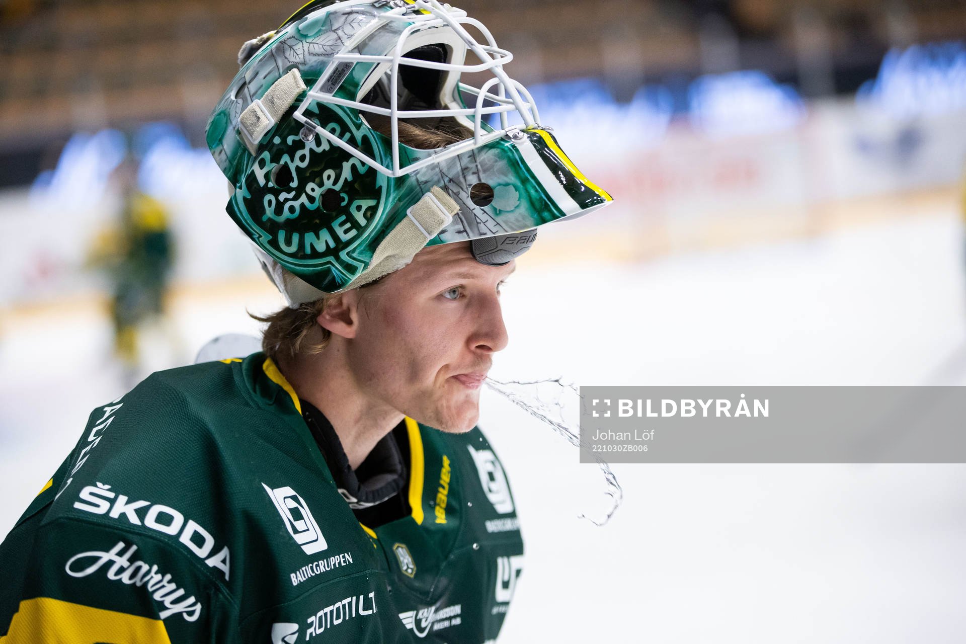 Björklövens målvakt Joona Voutilainen