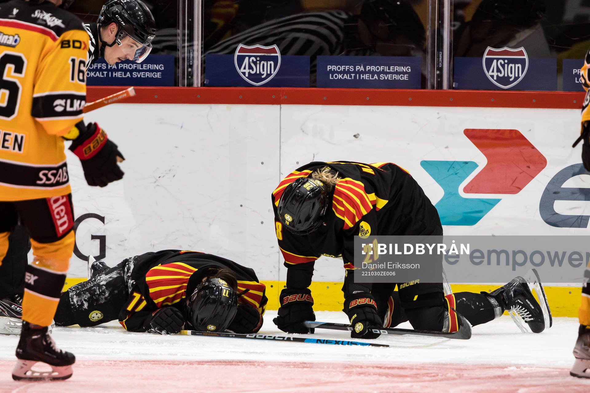 Brynäs Sofia Ljung och Brynäs Jenny Antonsson
