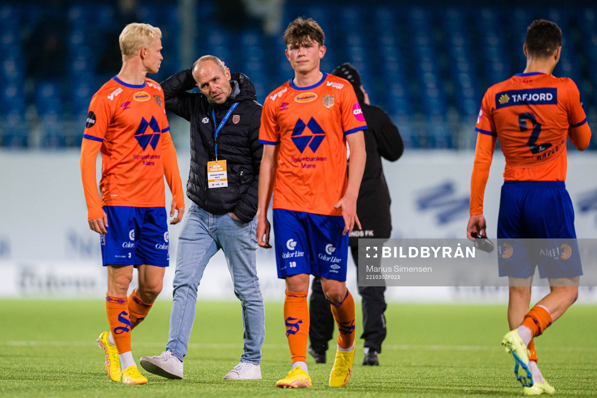 Bjørn Erik Melland, sports director of Aalesund, looks