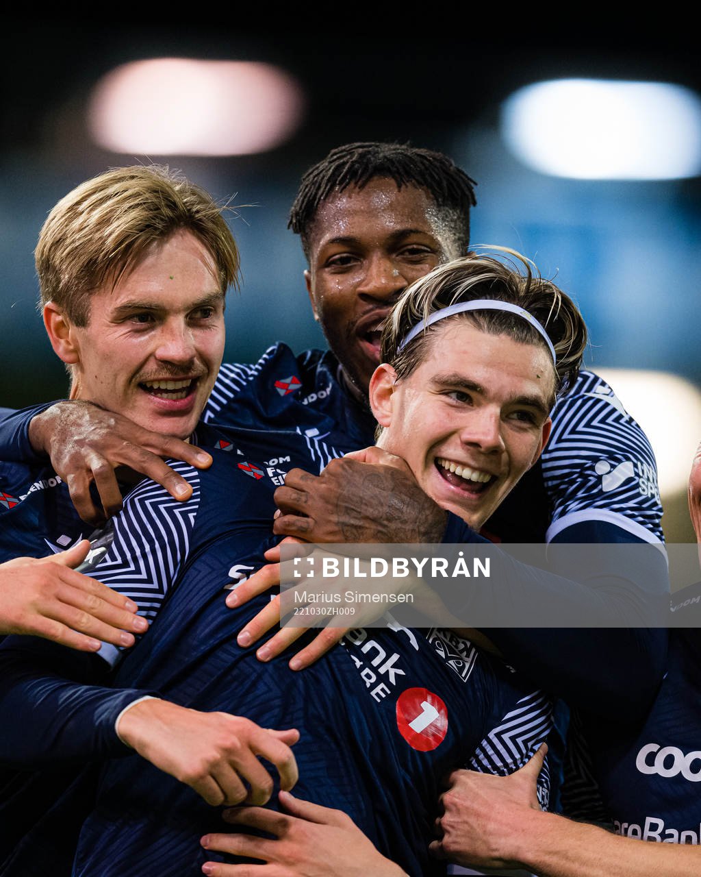 Brynjolfur Andersen Willumsson of Kristiansund celebrates