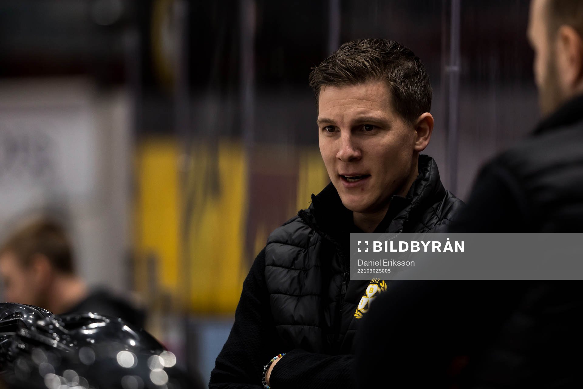 Brynäs assisterande tränare Andreas Östlund