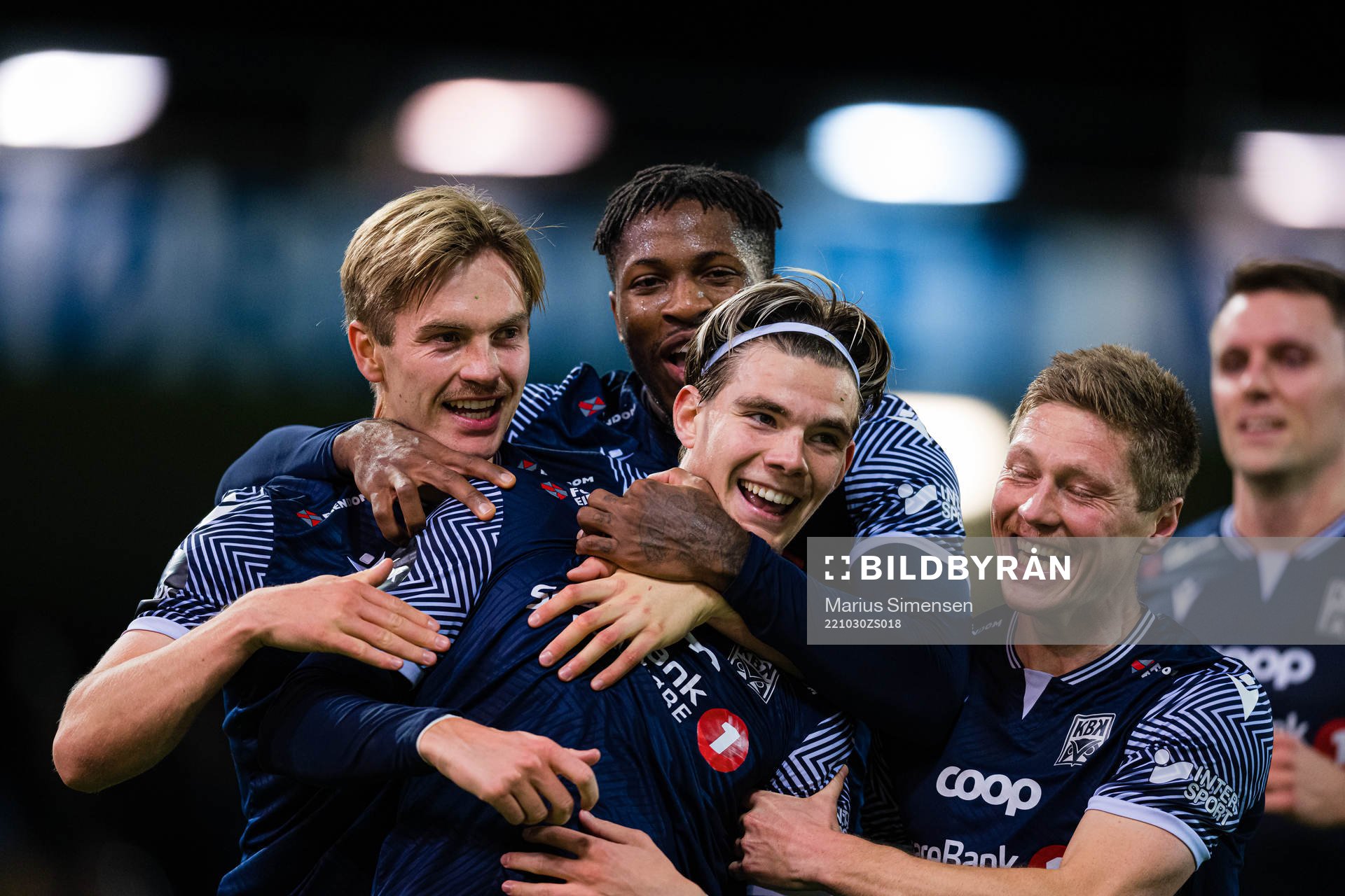 Brynjolfur Andersen Willumsson of Kristiansund celebrates