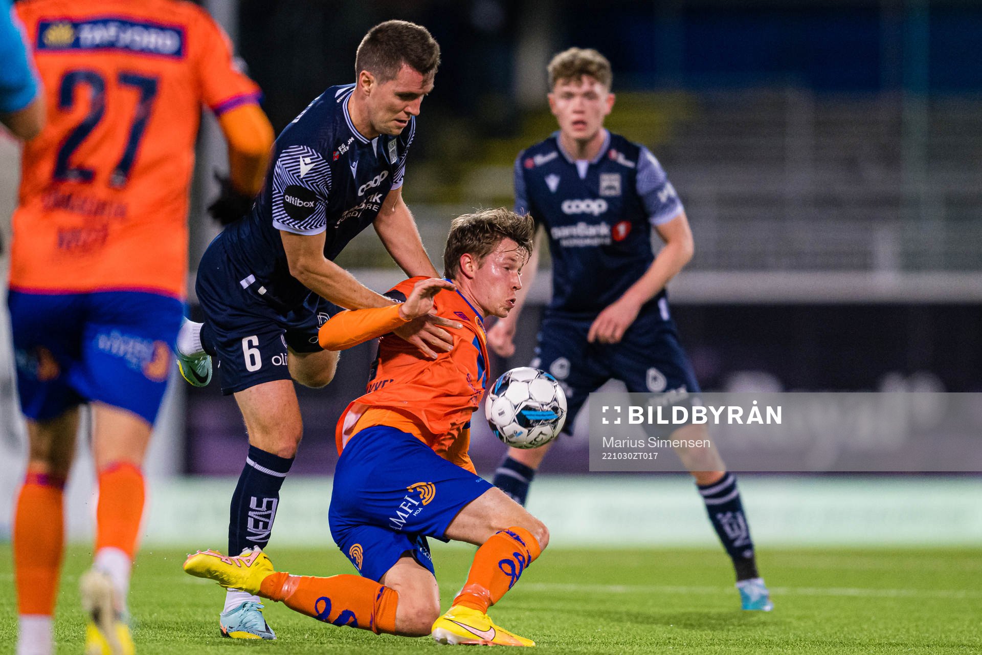 Andreas Eines Hopmark of Kristiansund and Kristoffer