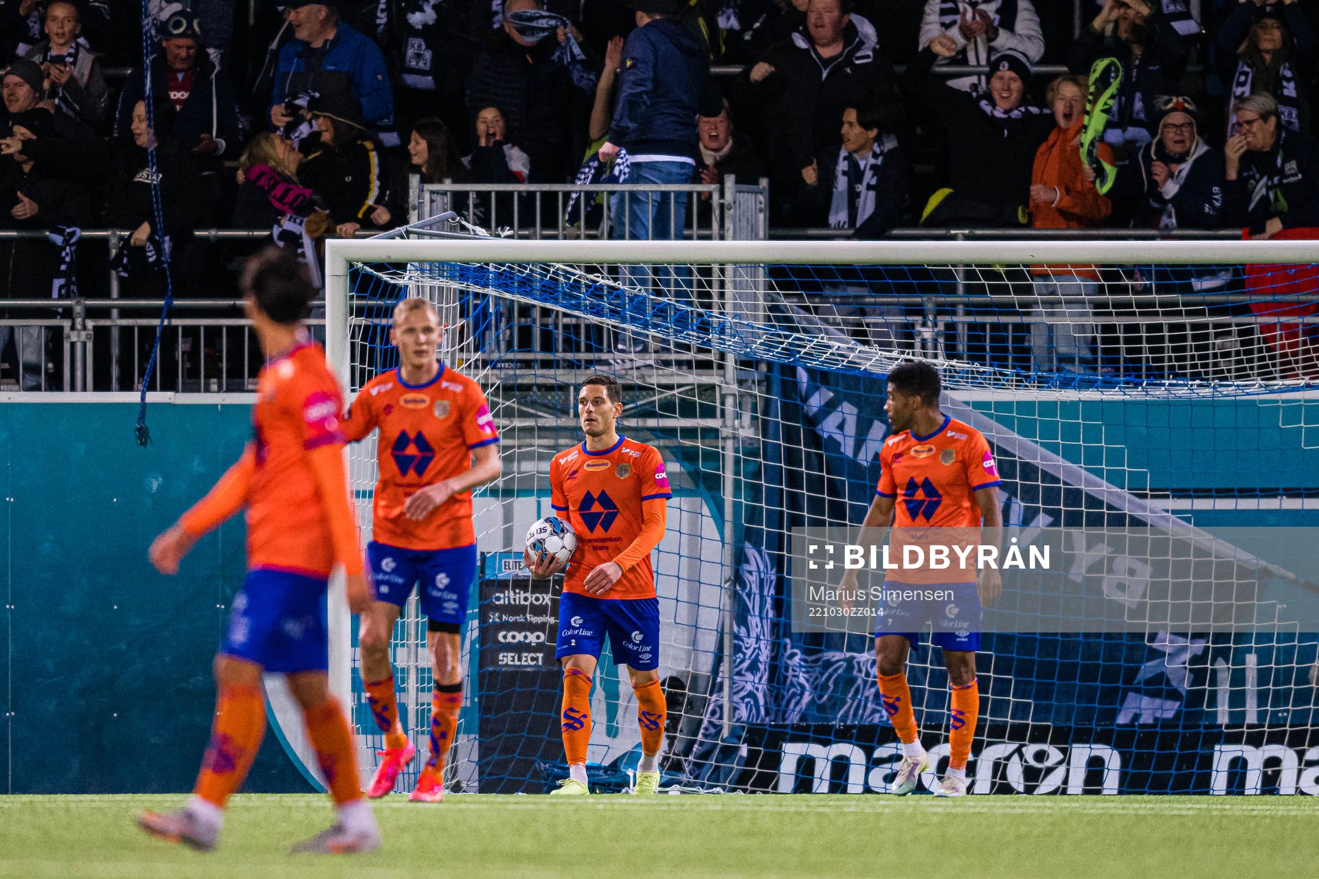 Petar Golubovic of Aalesund looks dejected