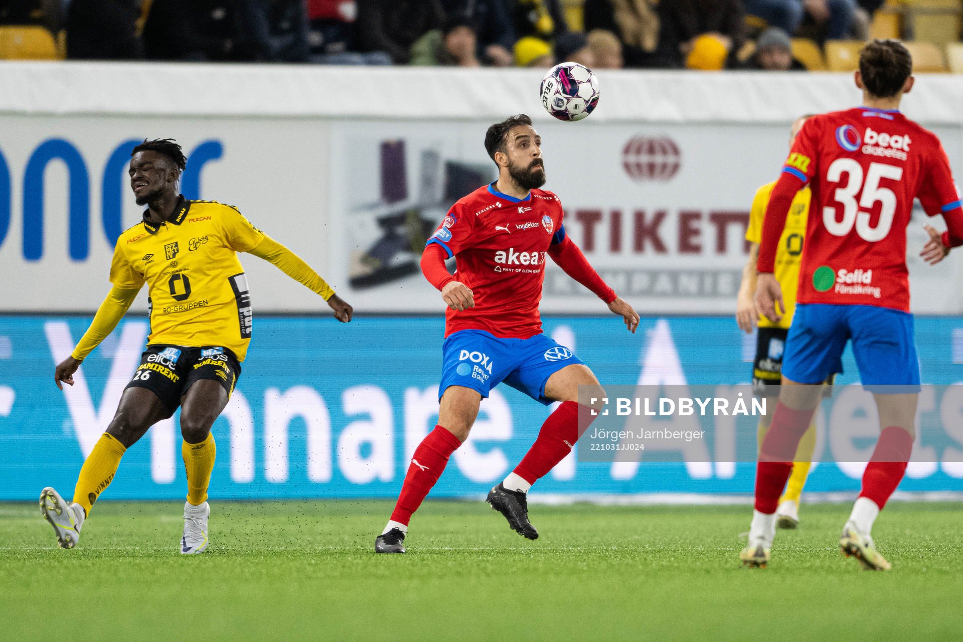 Elfsborgs Emmanuel Boateng och Helsingborgs Abdul Rahman