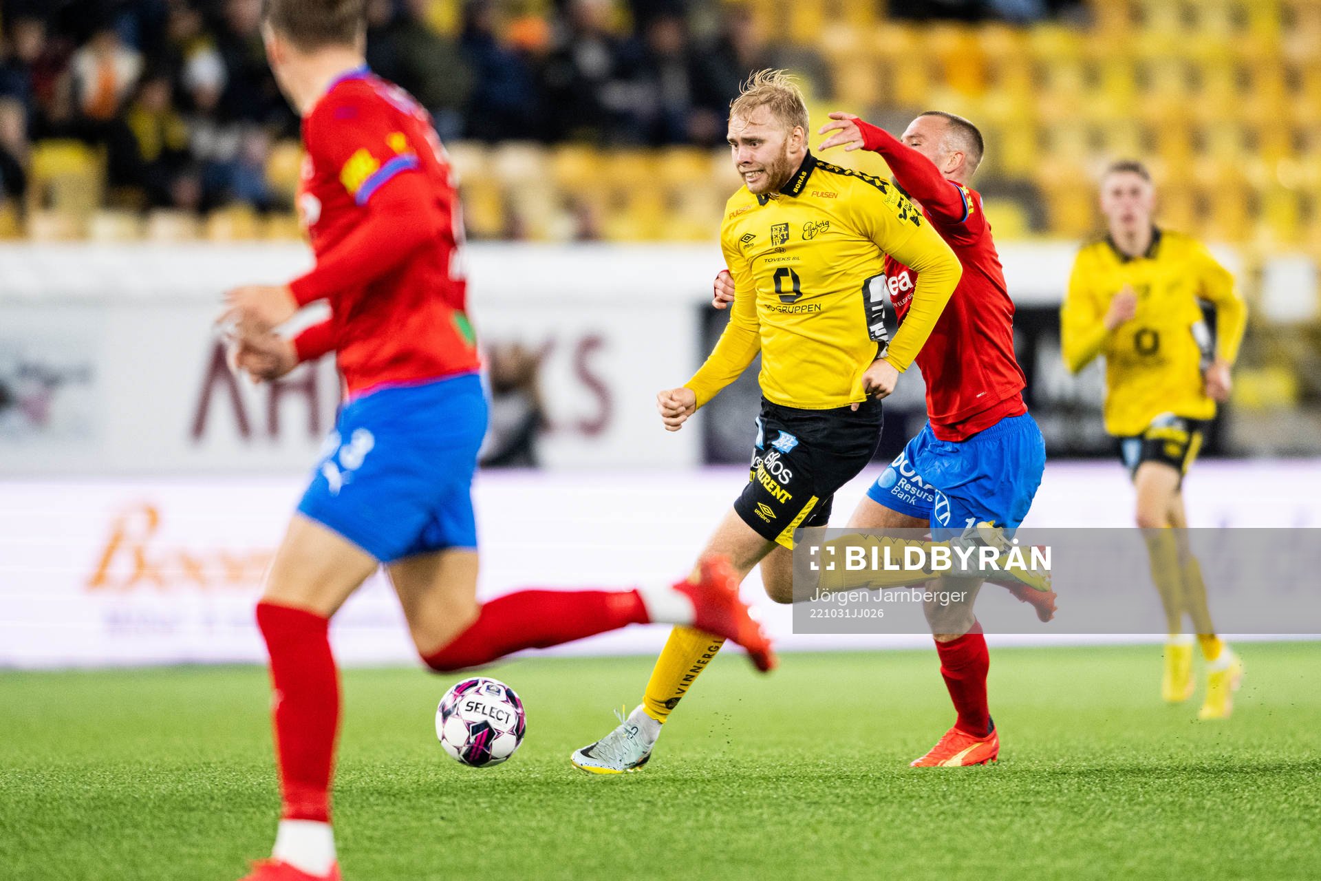 Elfsborgs Sveinn Guðjohnsen och Helsingborgs Alexander