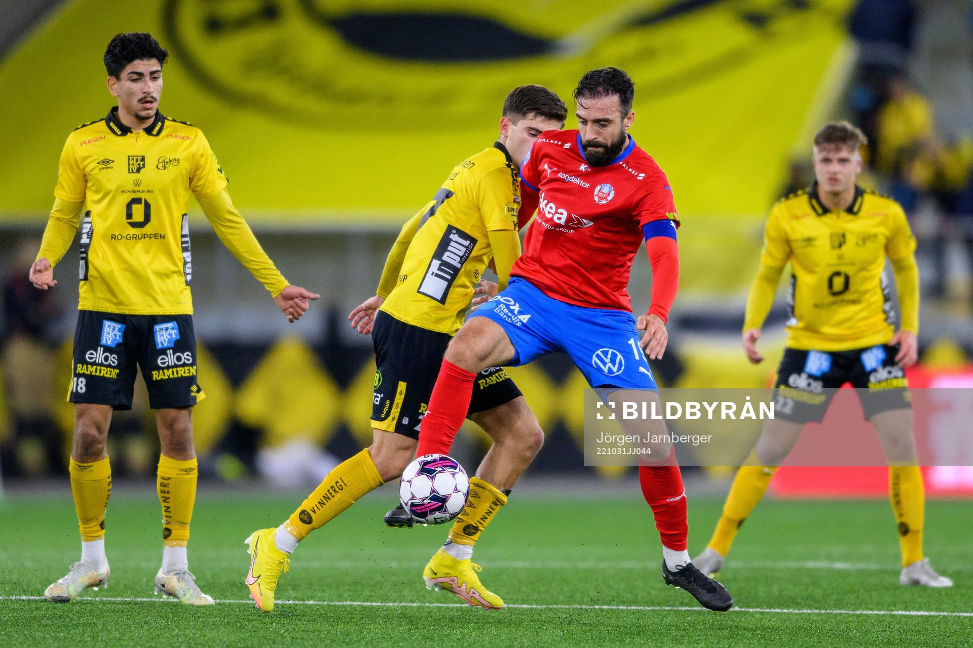 Helsingborgs Abdul Rahman Khalili och Elfsborgs Besfort