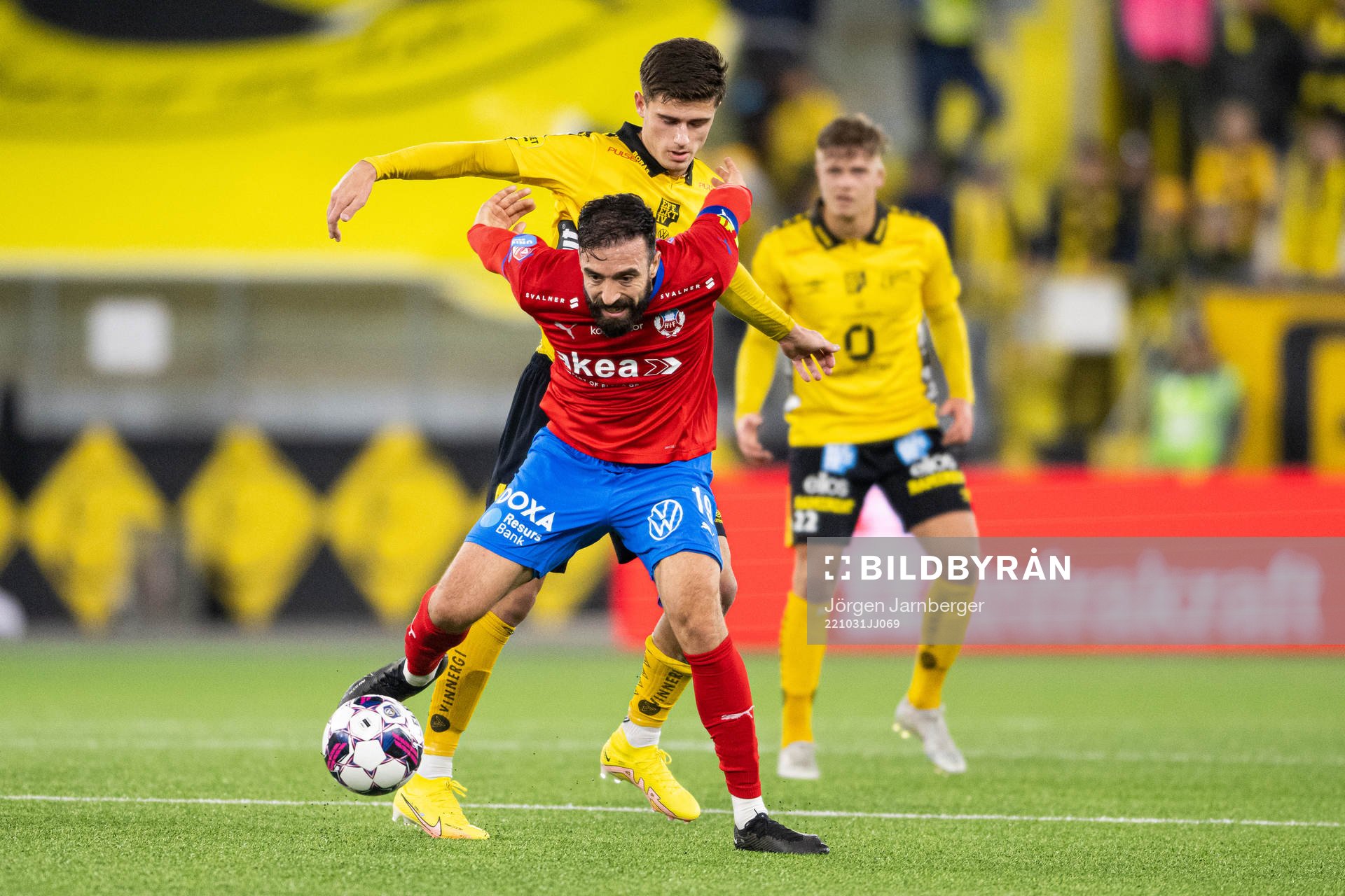 Helsingborgs Abdul Rahman Khalili och Elfsborgs Besfort
